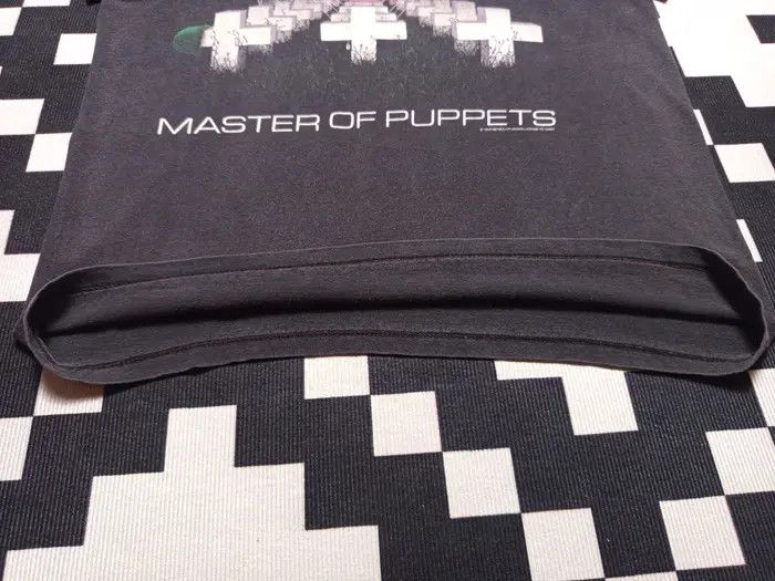 Metallica × Vintage VERY RARE METALLICA MASTER OF PUPPETS BAND ROCK T-SHIRT TOUR Size US XL / EU 56 / 4 - 5 Thumbnail
