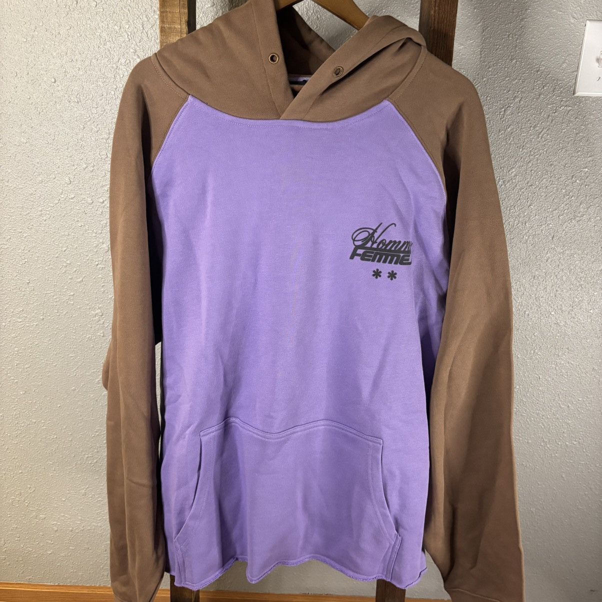 Homme + Femme La BRAND NEW Homme Femme Westwood Raglan Hoodie Size US XXL / EU 58 / 5 - 1 Thumbnail