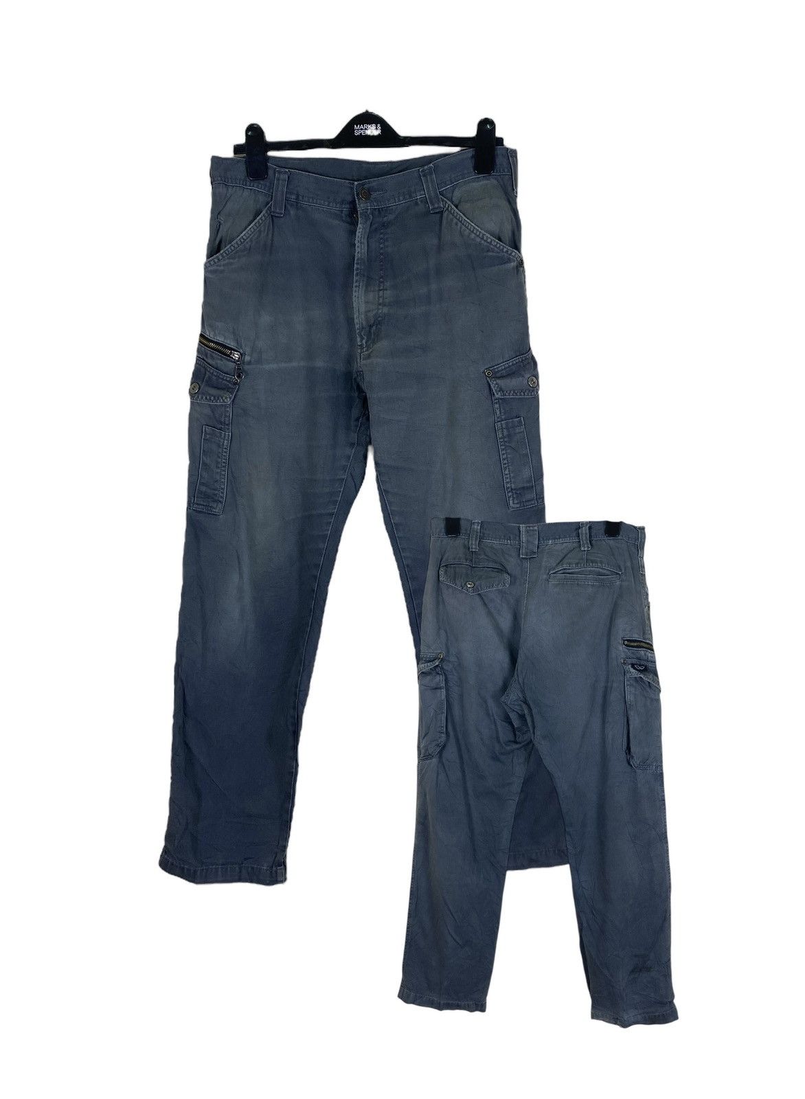 If Six Was Nine × Japanese Brand Japanese Brand Cargo Pants Size US 33 - 1 Thumbnail