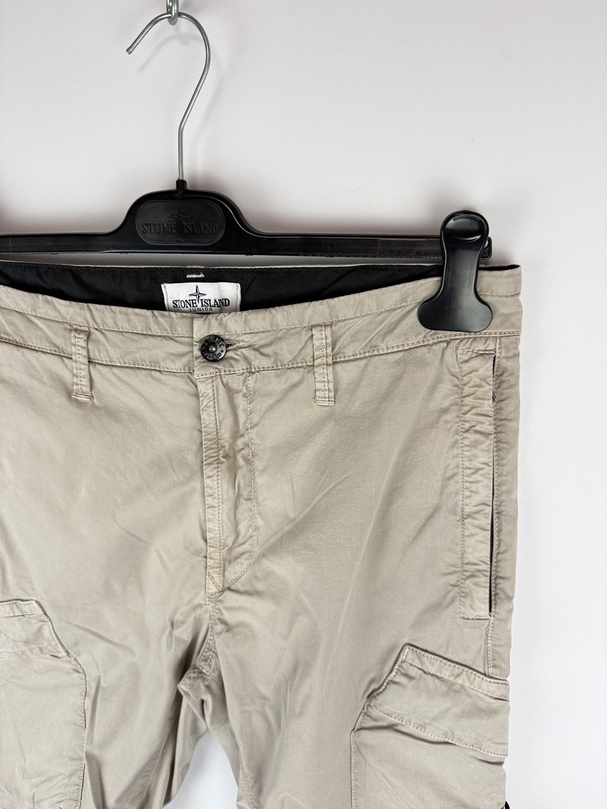 Stone Island Beige Stone Island cargo shorts Size US 29 - 2 Thumbnail