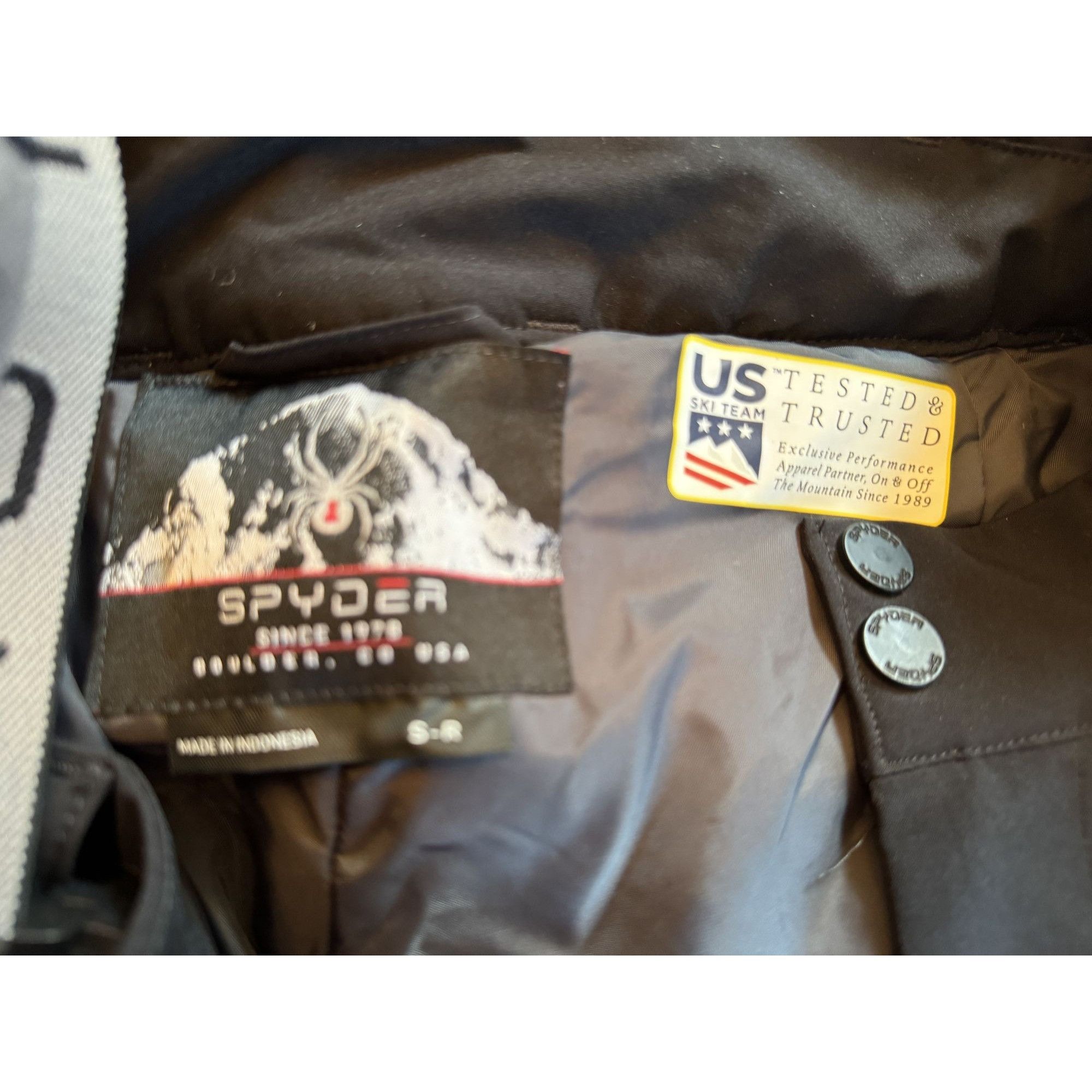 Spyder Adult Size Small Spyder 3M Thinsulate Ski/Snowboard Blue Ski Size US S / EU 44-46 / 1 - 4 Thumbnail