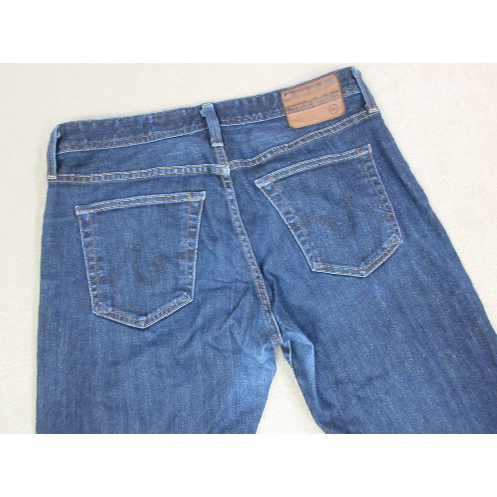 Vintage AG Adriano Goldschmied Jeans The Protege Straight Leg Mens 36 R Blue Dark Wash Size US 36 / EU 52 - 7 Thumbnail