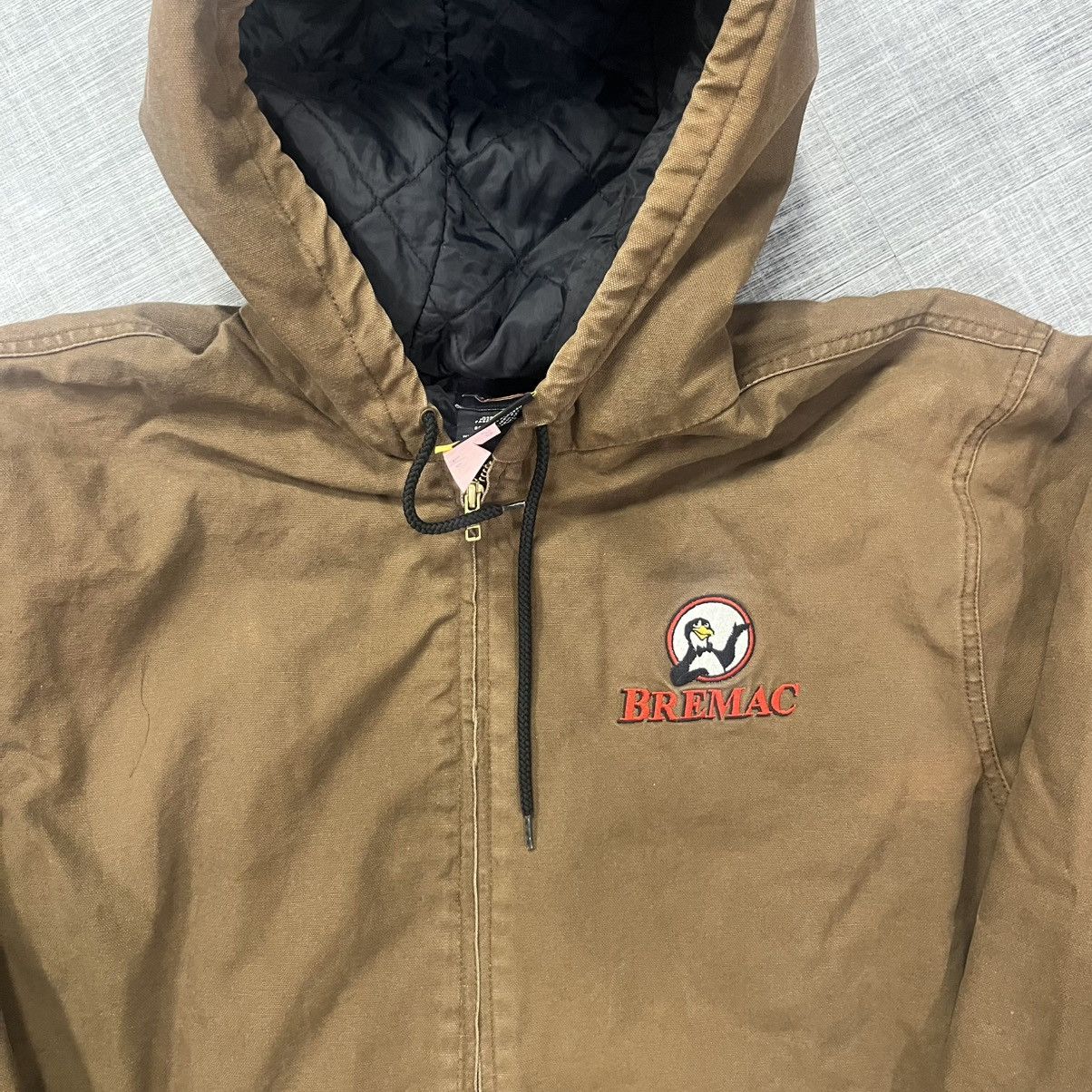 Carhartt × Dickies × Vintage VTG Dickies Carhartt Style Hooded Jacket Size US XL / EU 56 / 4 - 4 Thumbnail