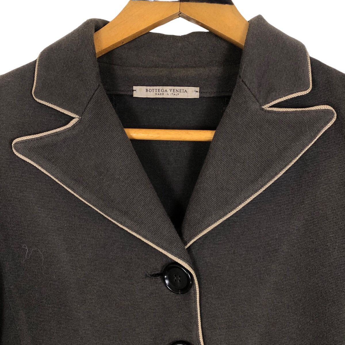 Bottega Veneta Bottega Veneta Single Breasted Cotton Light Jacket Size S / US 4 / IT 40 - 7 Thumbnail