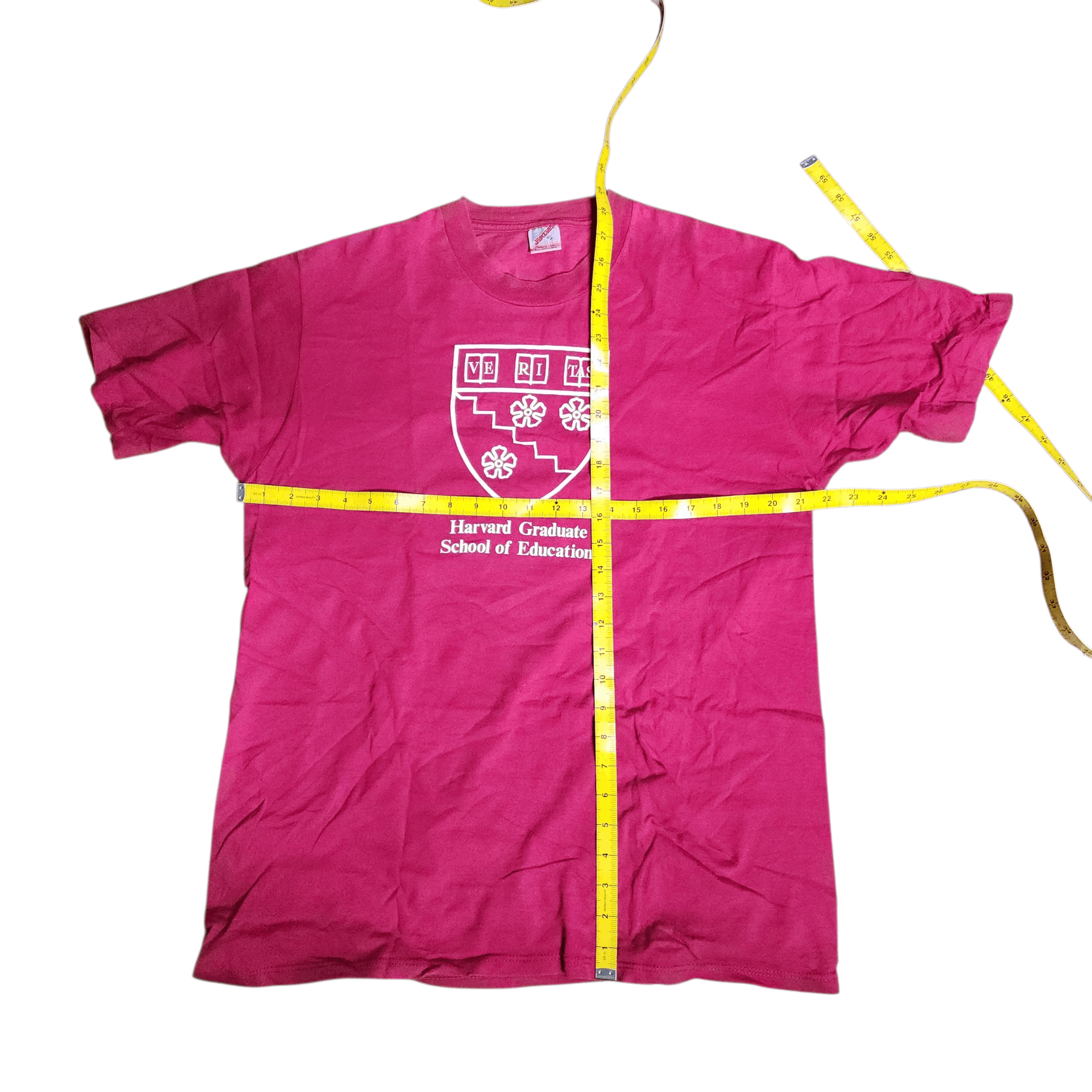 Vintage Rare Vintage 90s Harvard Graduate Shirts Jerzees Tees Size US XL / EU 56 / 4 - 5 Thumbnail