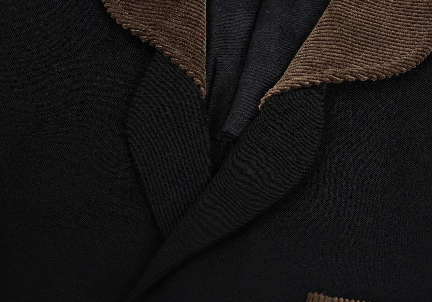 Yohji Yamamoto Yohji Yamamoto Corduroy Wool Gabardine Jacket Size US M / EU 48-50 / 2 - 5 Thumbnail