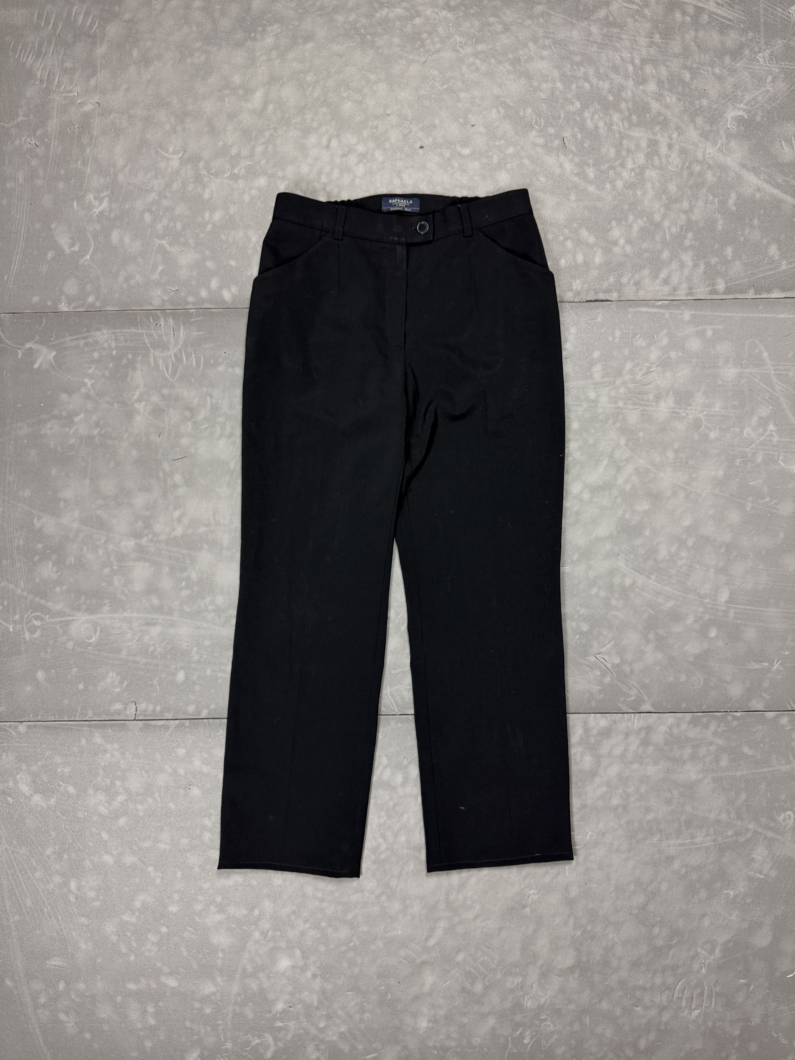 Vintage Vintage formal black pants baggy oversize y2k coquette Size 27" / US 4 / IT 40 - 1 Thumbnail