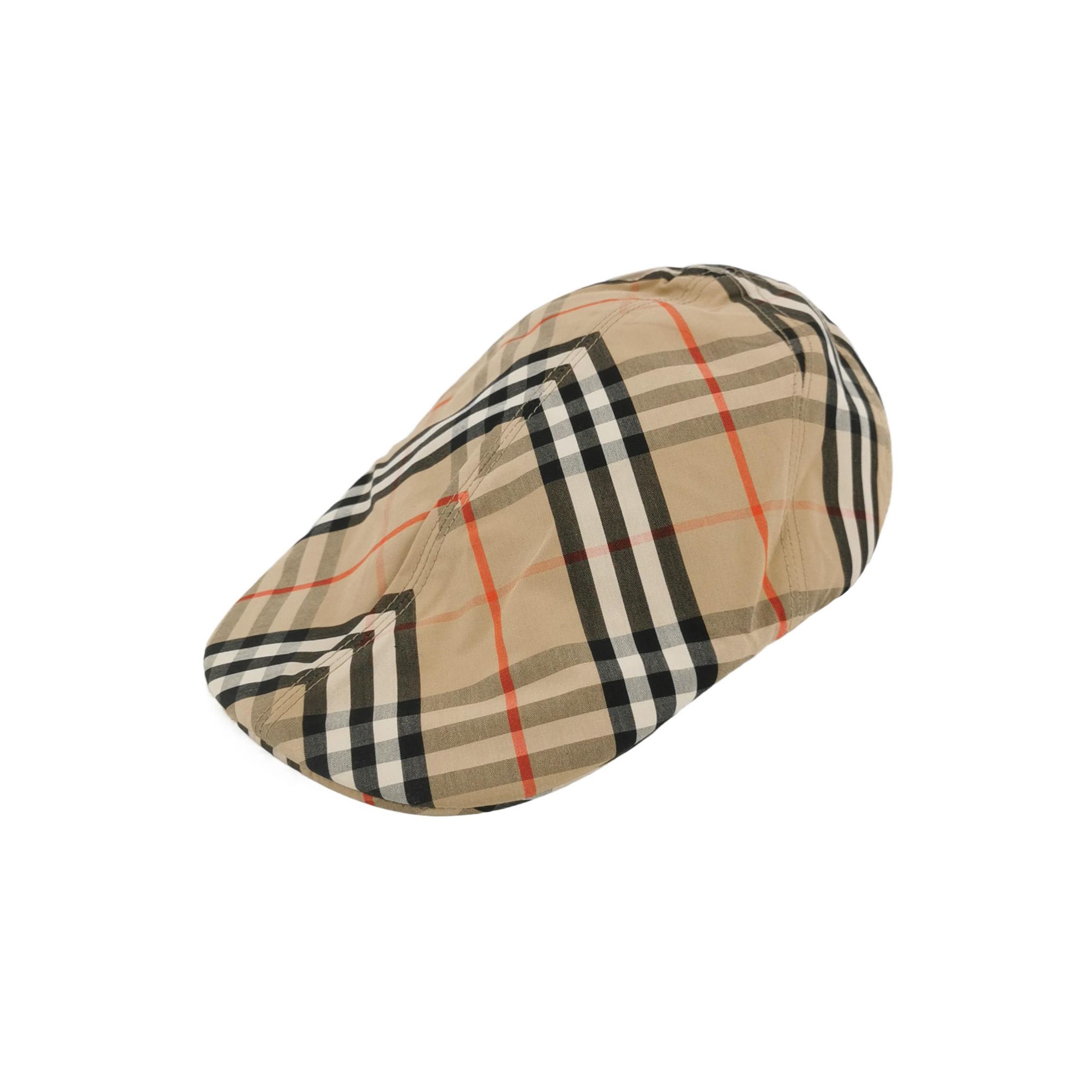 Burberry Burberry Check Cap Size S Size ONE SIZE - 1 Thumbnail