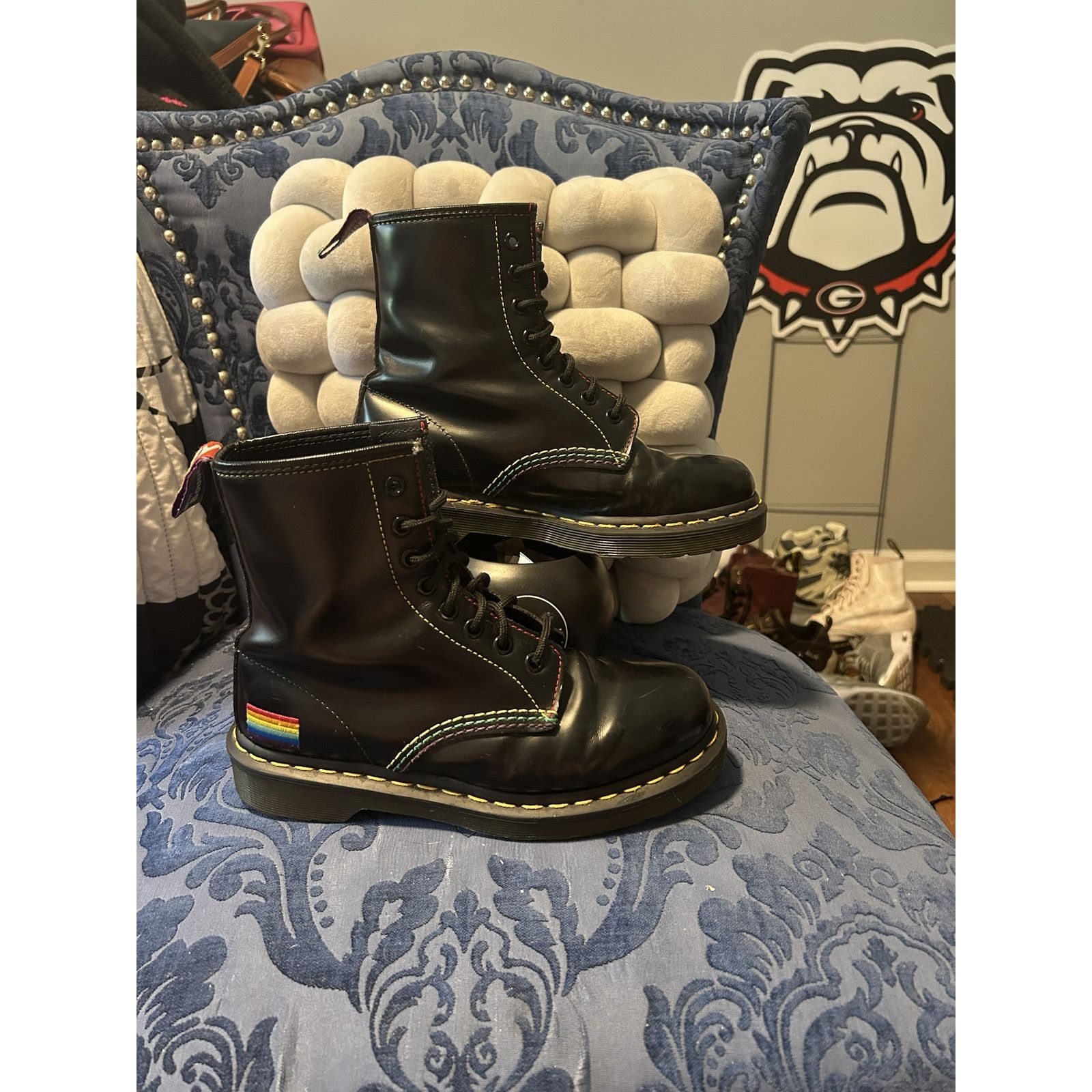 Dr. Martens Dr Martens Pride 1460 Black size 7/EU 38 Size US 7 / IT 37 - 1 Thumbnail
