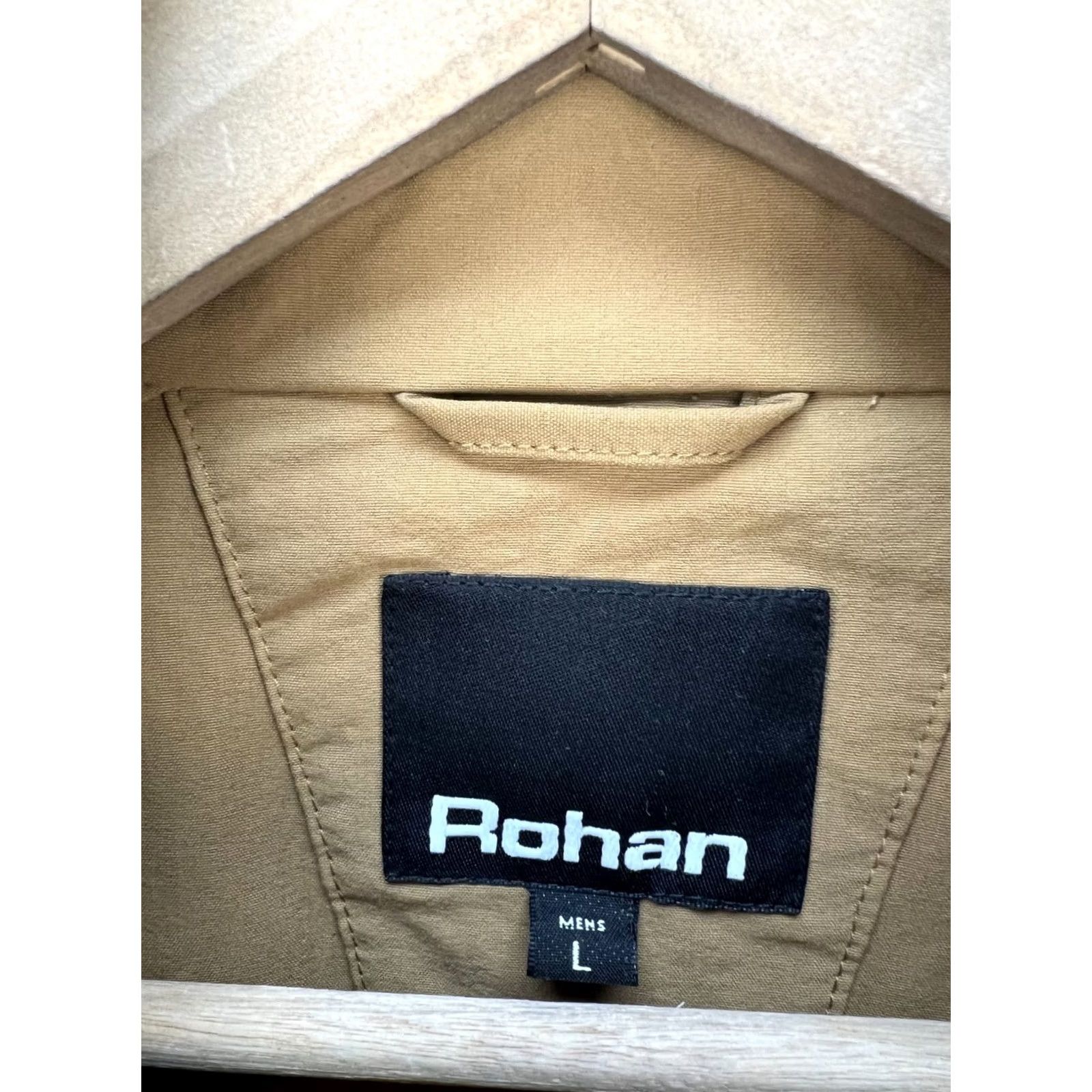 Vintage Rohan Jacket Mens L Beige Lightweight Full Zip Coat Crossborder Travel Outdoor Size US L / EU 52-54 / 3 - 3 Thumbnail