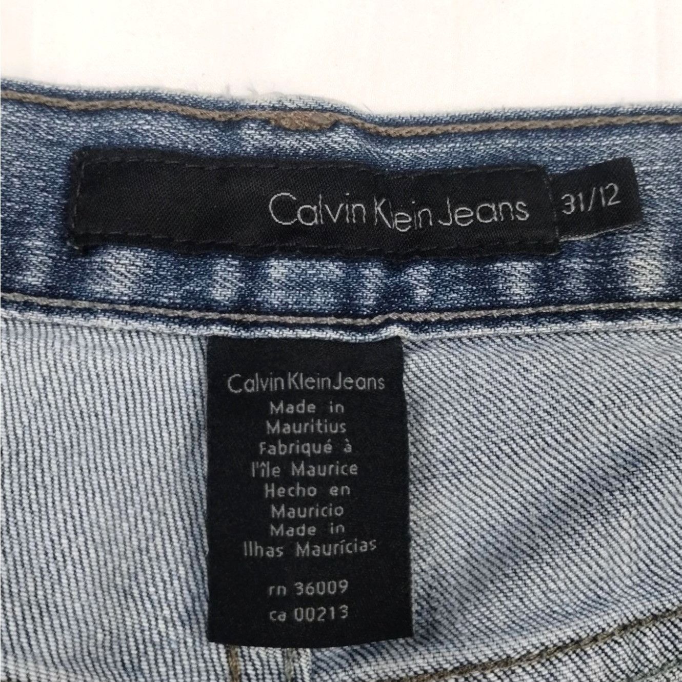 Calvin Klein Calvin Klein Women's Blue Jeans/Bootcut Size 31/12 SKU 4060 Size 31" - 5 Thumbnail