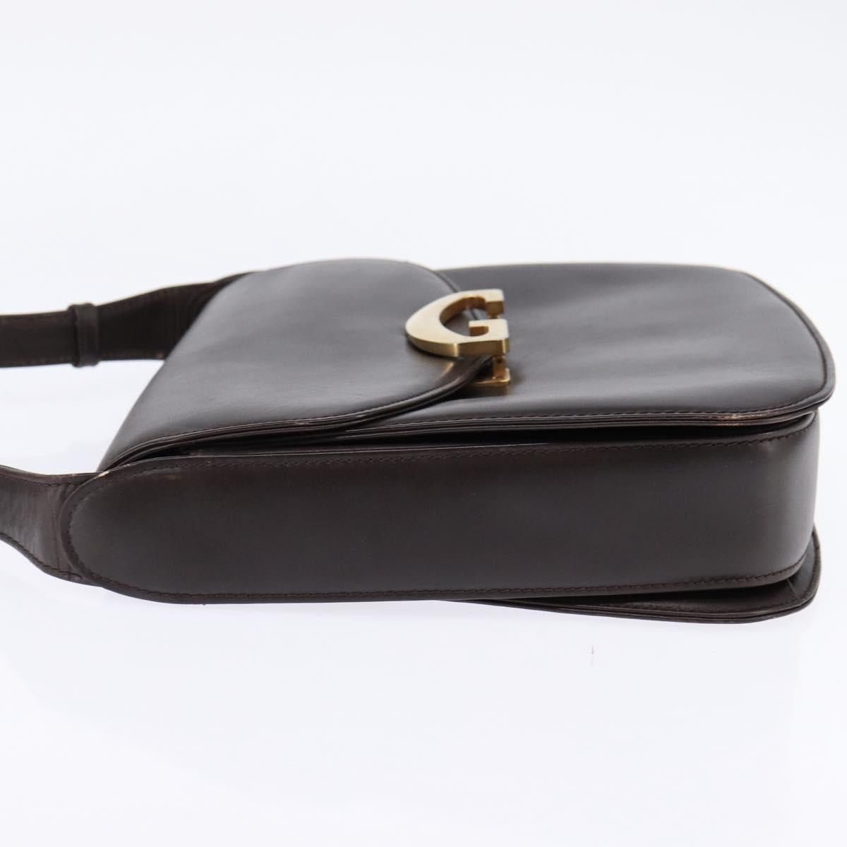 Gucci GUCCI Shoulder Bag Leather Brown Gold Size ONE SIZE - 4 Thumbnail