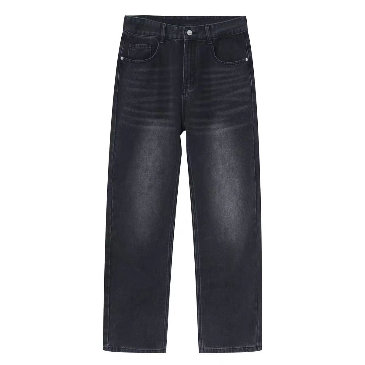 Japanese Brand × Jean High street washed baggy straight leg jeans Size US 30 / EU 46 - 3 Thumbnail