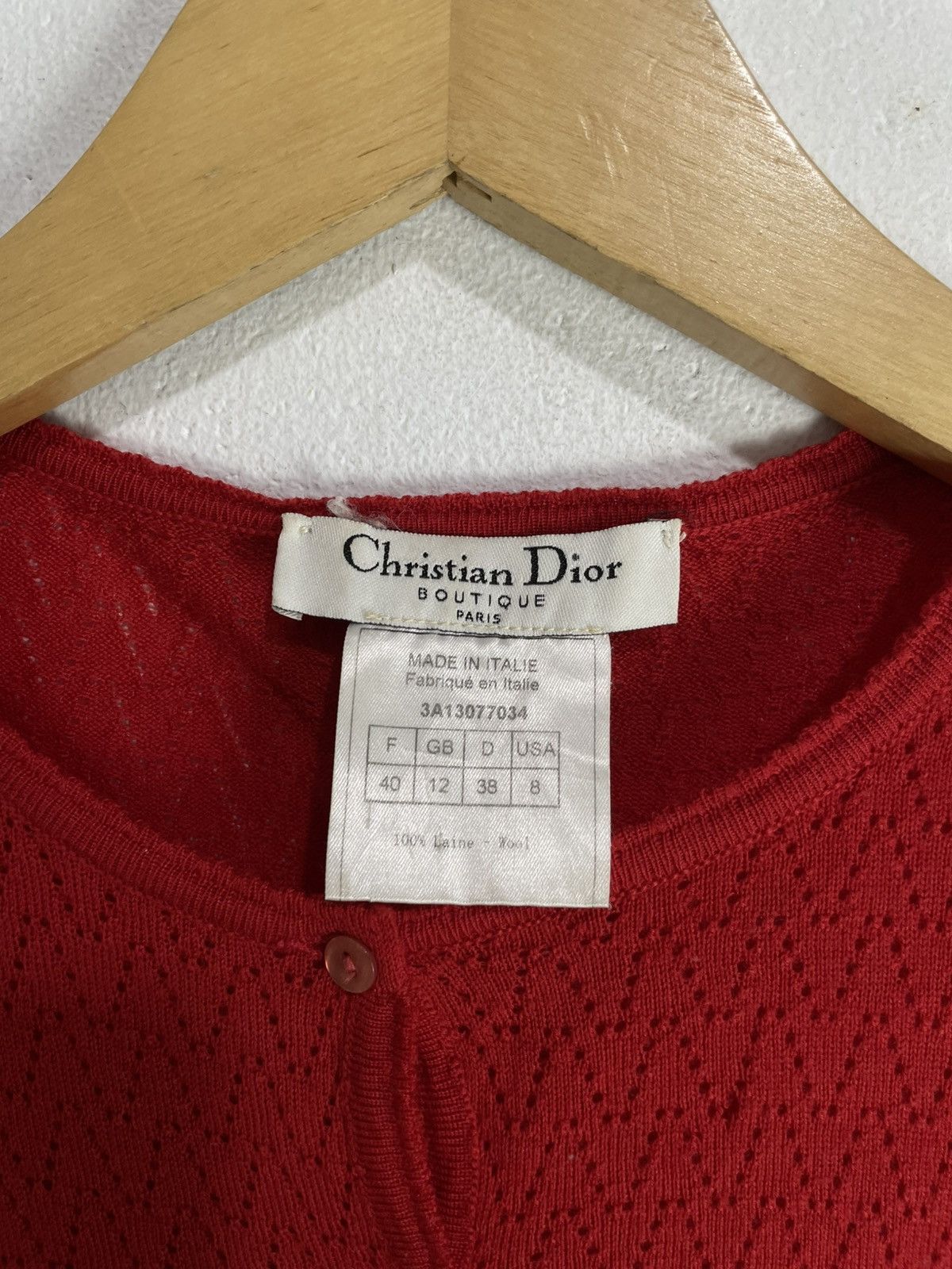Dior Christian Dior boutique cardigan Size M / US 6-8 / IT 42-44 - 3 Thumbnail