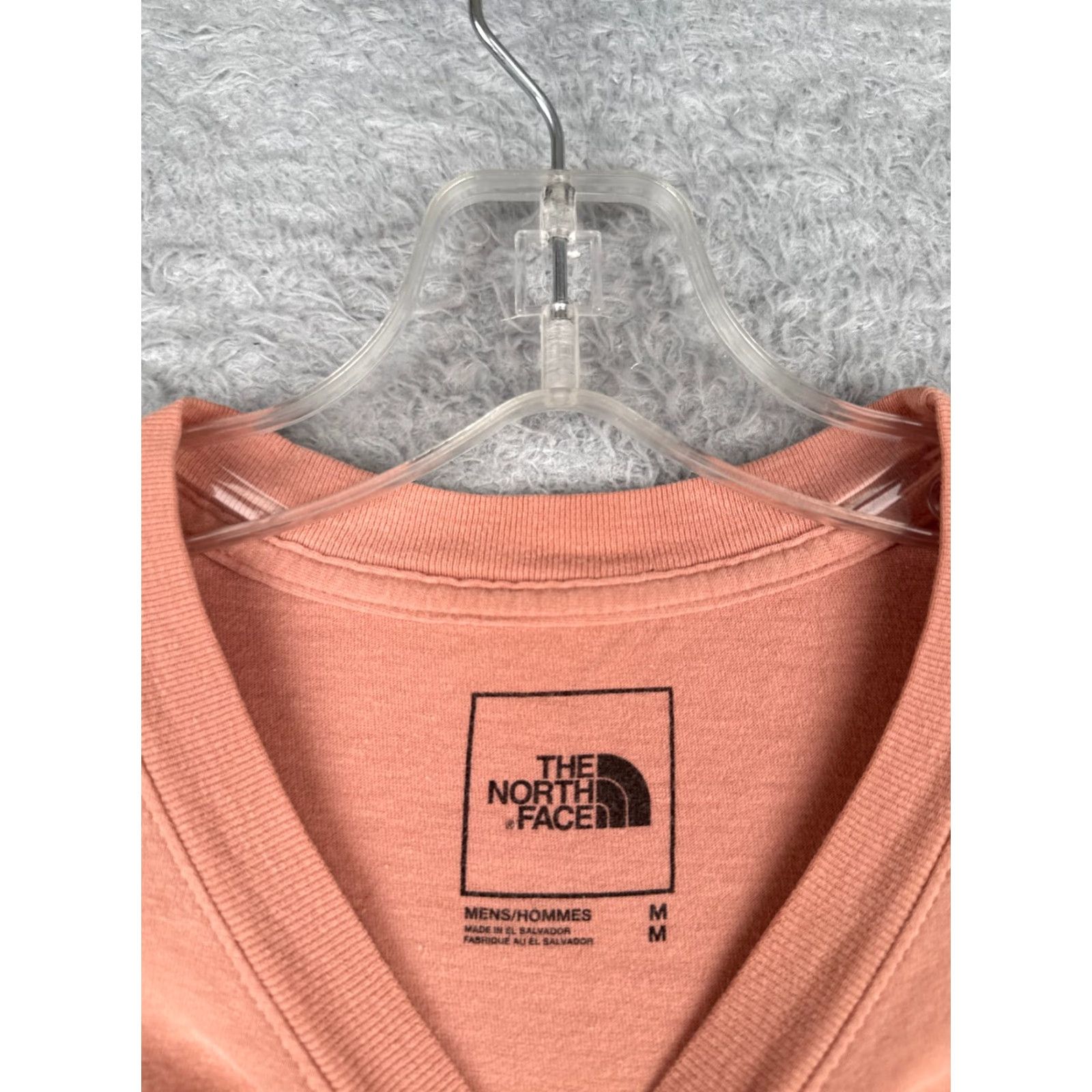 The North Face VINTAGE The North Face Shirt Mens Medium Pink Short Sleeve Crew Neck Logo Cotton READ Size US M / EU 48-50 / 2 - 7 Thumbnail