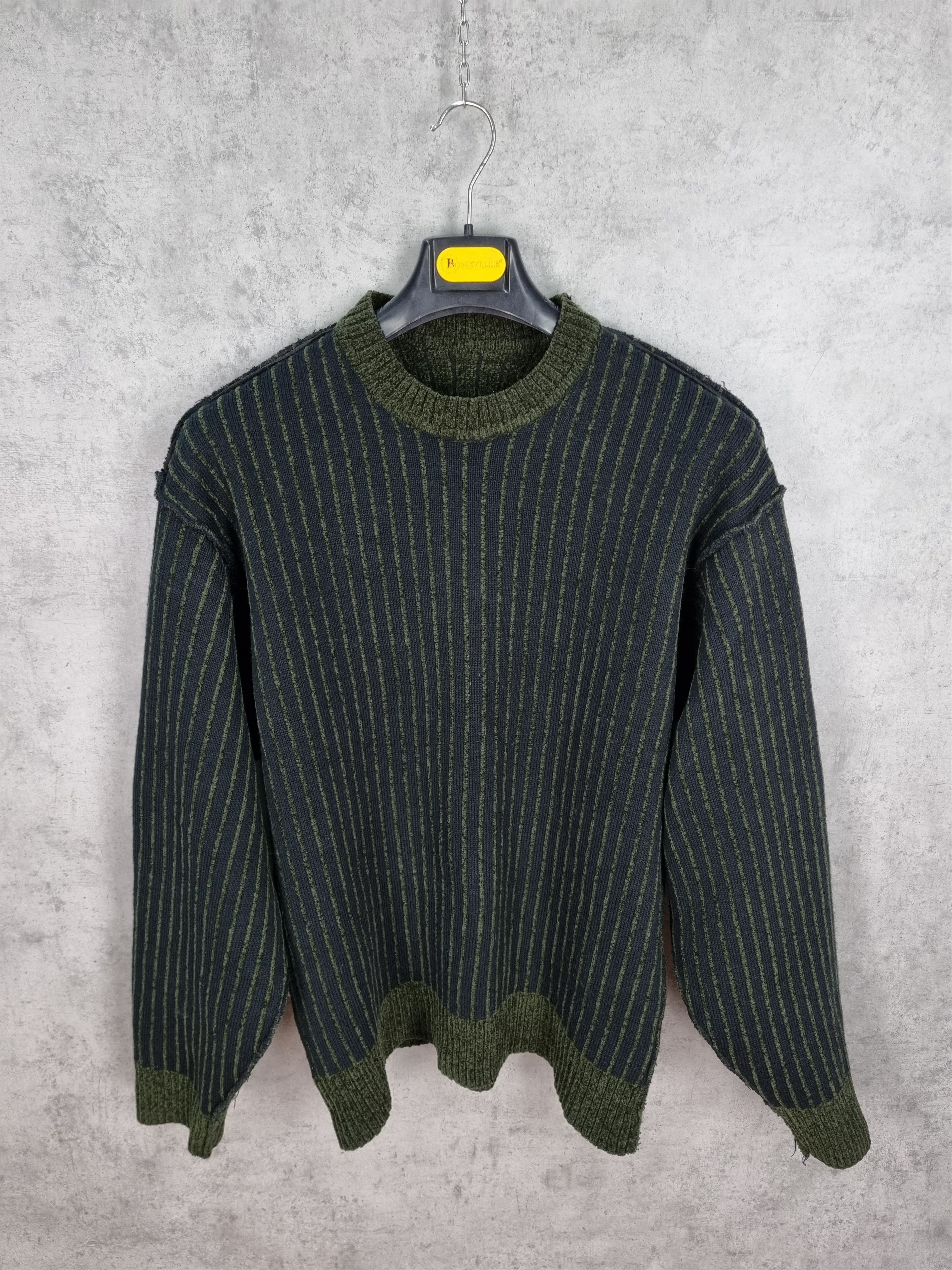 Fubu × Vintage Fubu Velour Striped Vintage Sweater Size US L / EU 52-54 / 3 - 11 Thumbnail