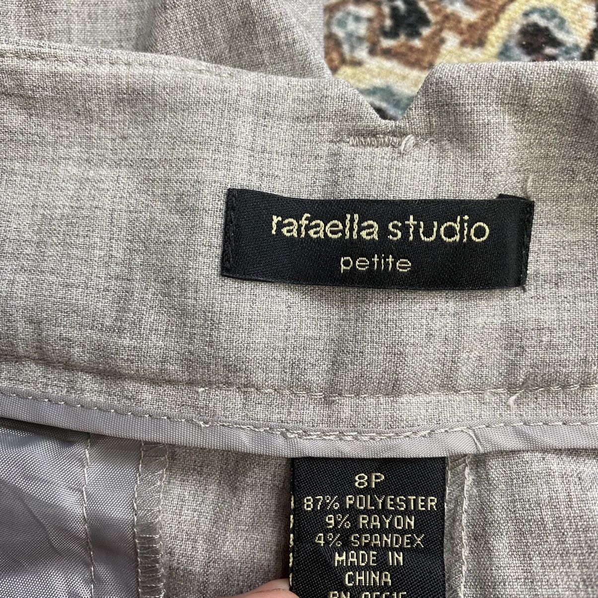 Other RAFAELLA STUDIO Straight Cut Casual Grey Trousers Pant Size 32" / US 10 / IT 46 - 5 Thumbnail