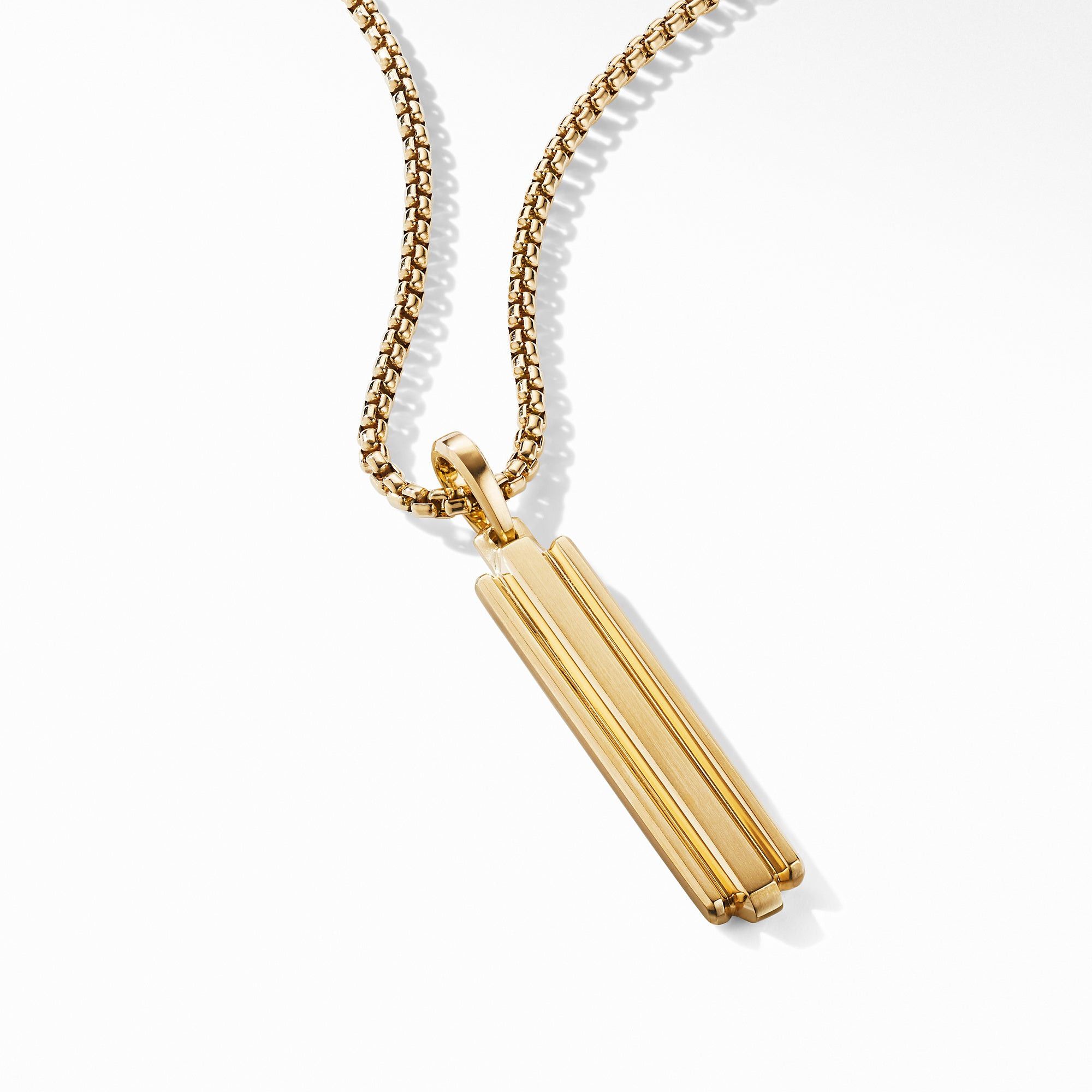 David Yurman o1w1db10526 D25358M /Size 10/Deco Ingot Tag in Golden Size ONE SIZE - 3 Thumbnail