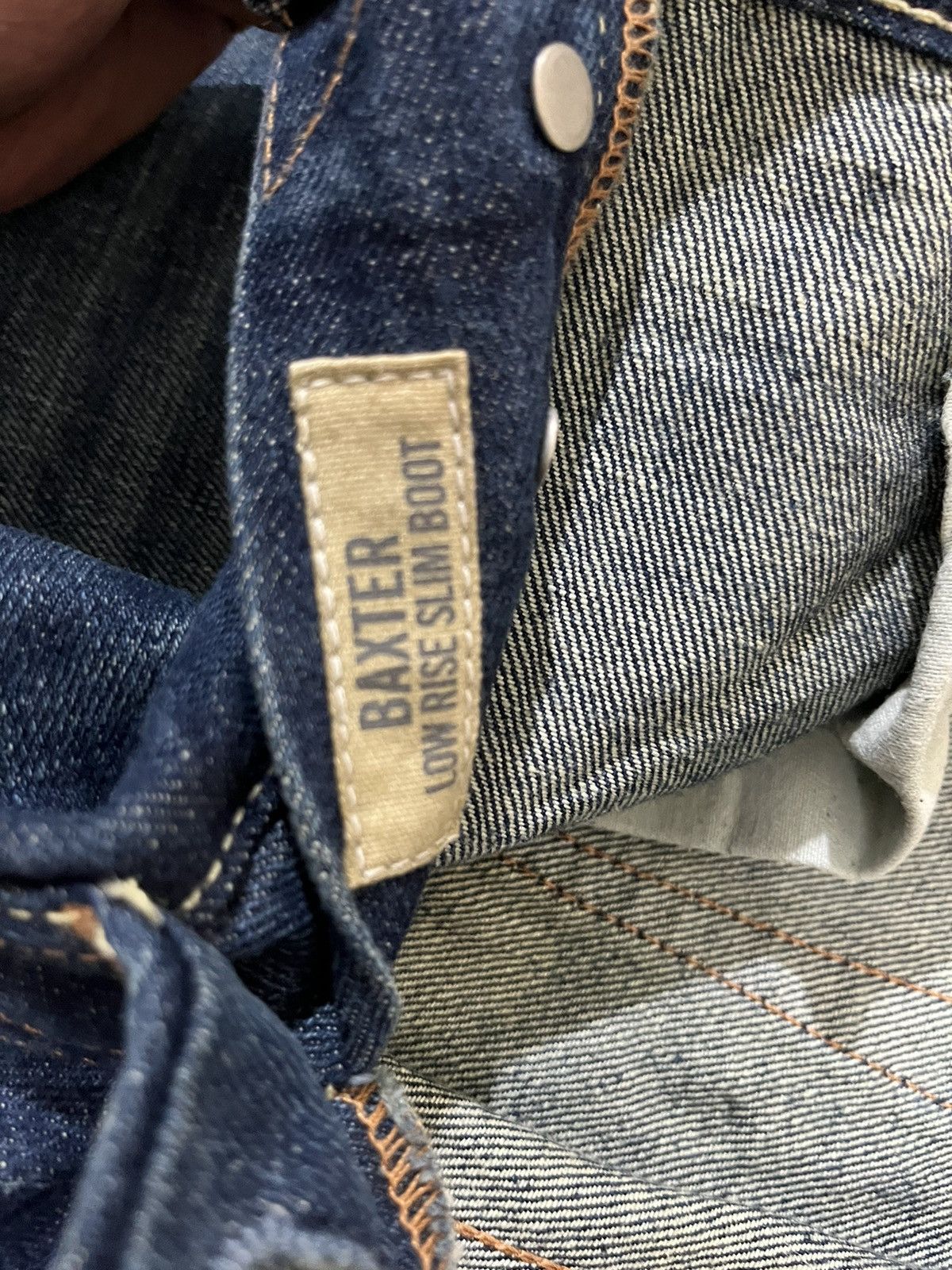 Abercrombie & Fitch Vintage Abercrombie&Fitch Baxter Low Rise Bootcut Denim Size US 33 - 12 Thumbnail