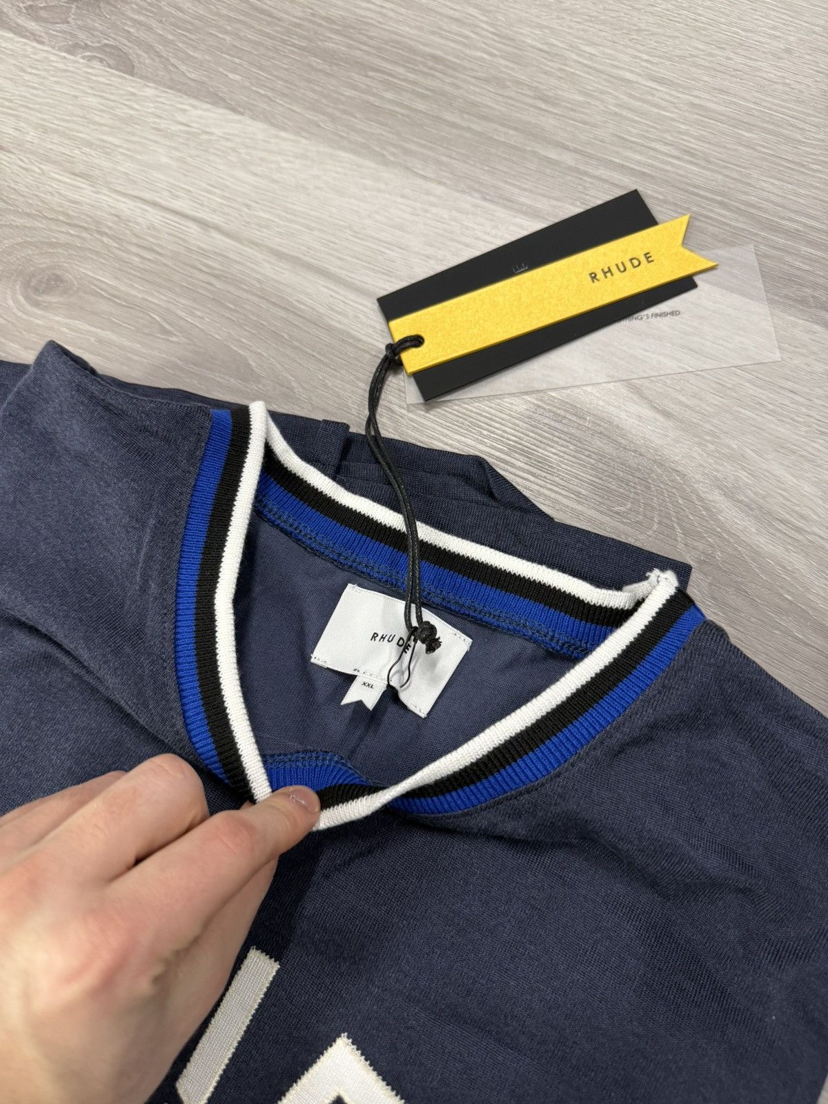 Rhude Rhude Lightning Bolt Tee Size US XXL / EU 58 / 5 - 4 Thumbnail