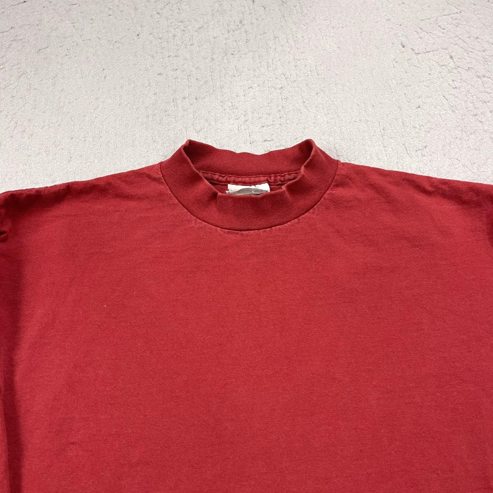 Nike VINTAGE Nike Shirt Mens Large Red Sunday Tiger Woods Golf Mock Neck Tee Logo 90s Size US L / EU 52-54 / 3 - 2 Thumbnail