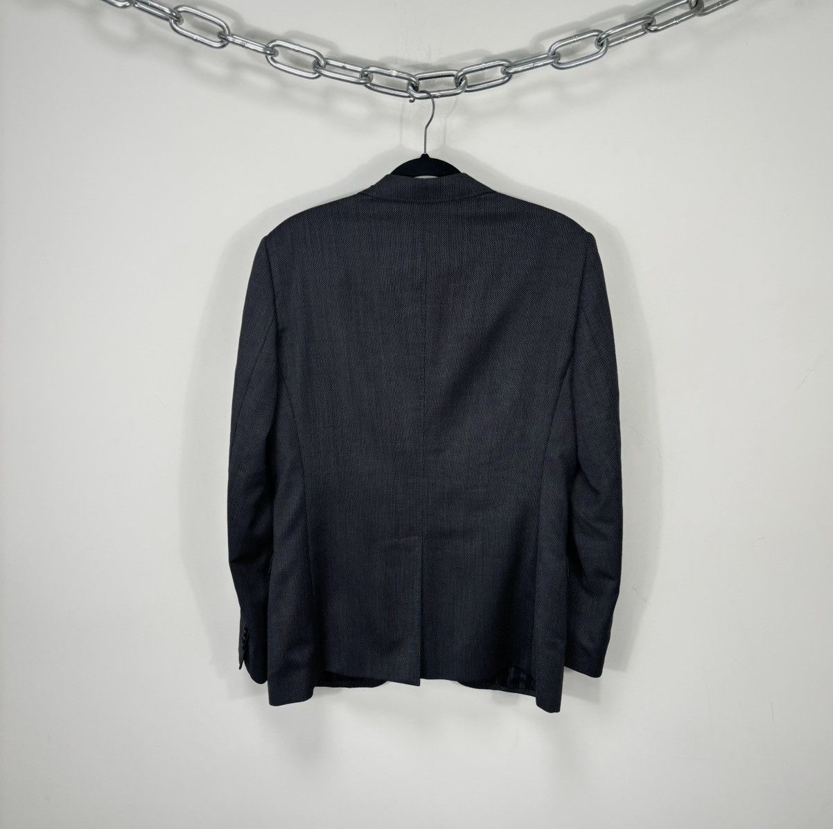 Dolce & Gabbana Vintage Dolce & Gabbana Men’s Birdseye Pattern Wool Blazer Size 42R - 3 Thumbnail