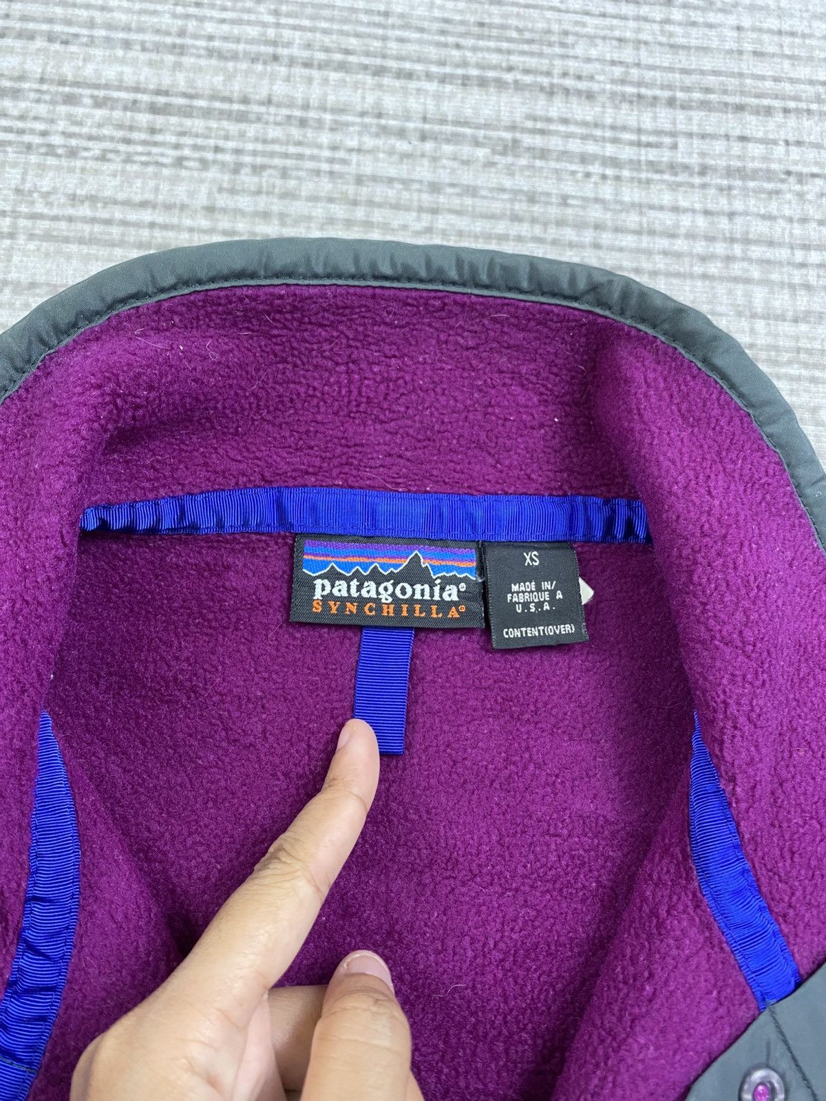 Japanese Brand × Patagonia × Vintage Vtg Patagonia Synchilla Retro Fleece Pullover Sweatshirt Size US M / EU 48-50 / 2 - 9 Thumbnail
