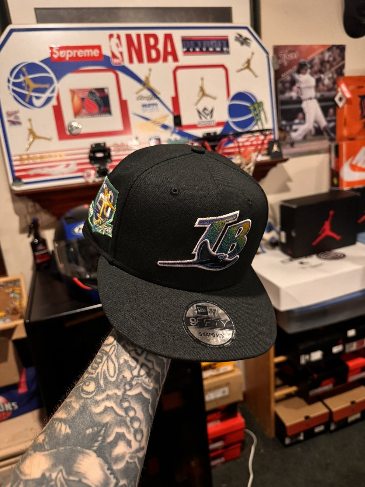 New Era New era 9fifty Tampa Bay Devil rays Size ONE SIZE - 1 Thumbnail