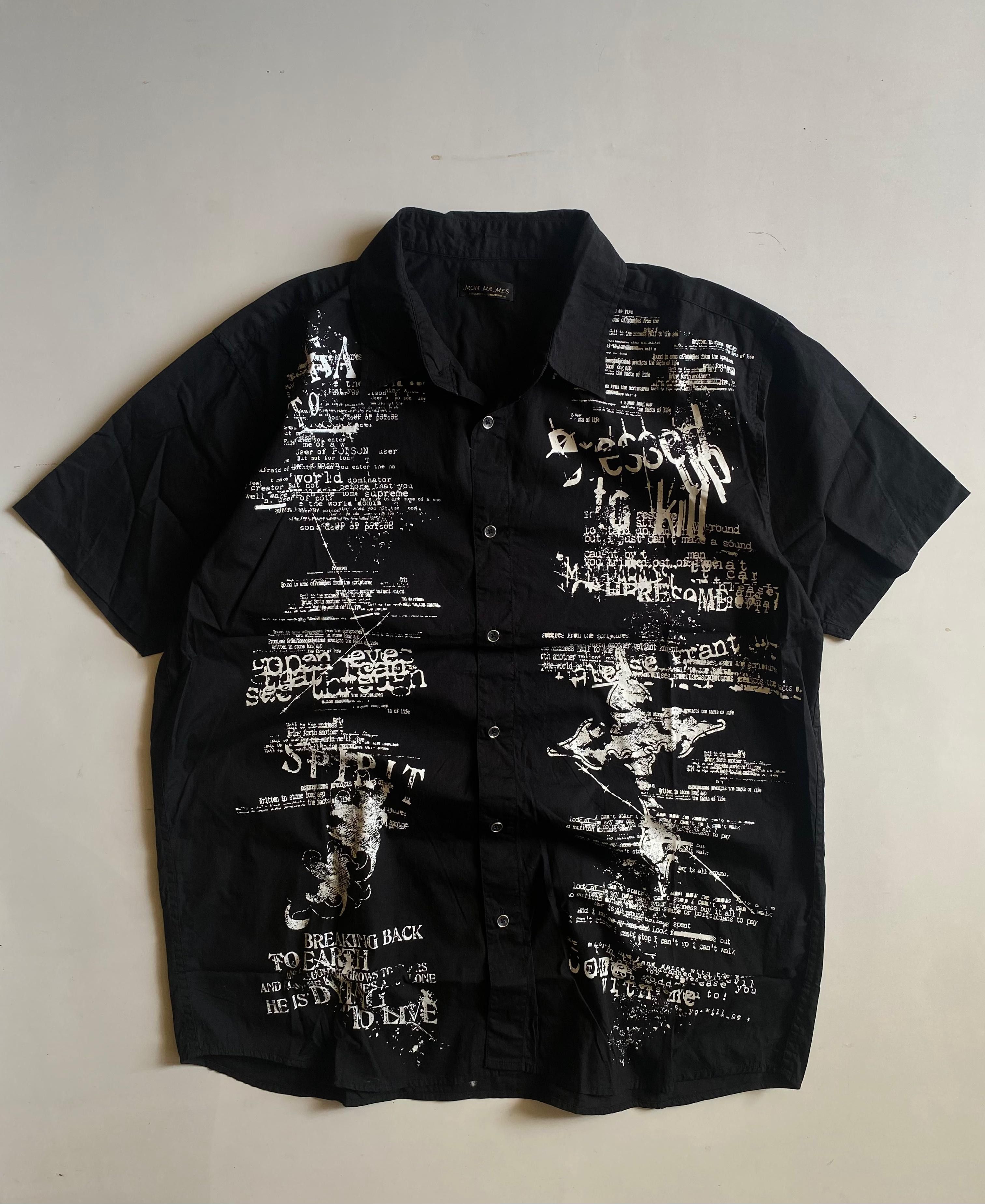 Japanese Brand Japanese Poem Shirt Size US XL / EU 56 / 4 - 1 Thumbnail
