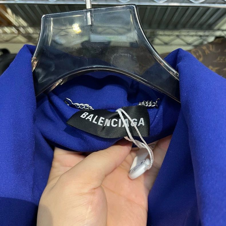 Balenciaga Balenciaga Blue Jacket Size US S / EU 44-46 / 1 - 4 Thumbnail