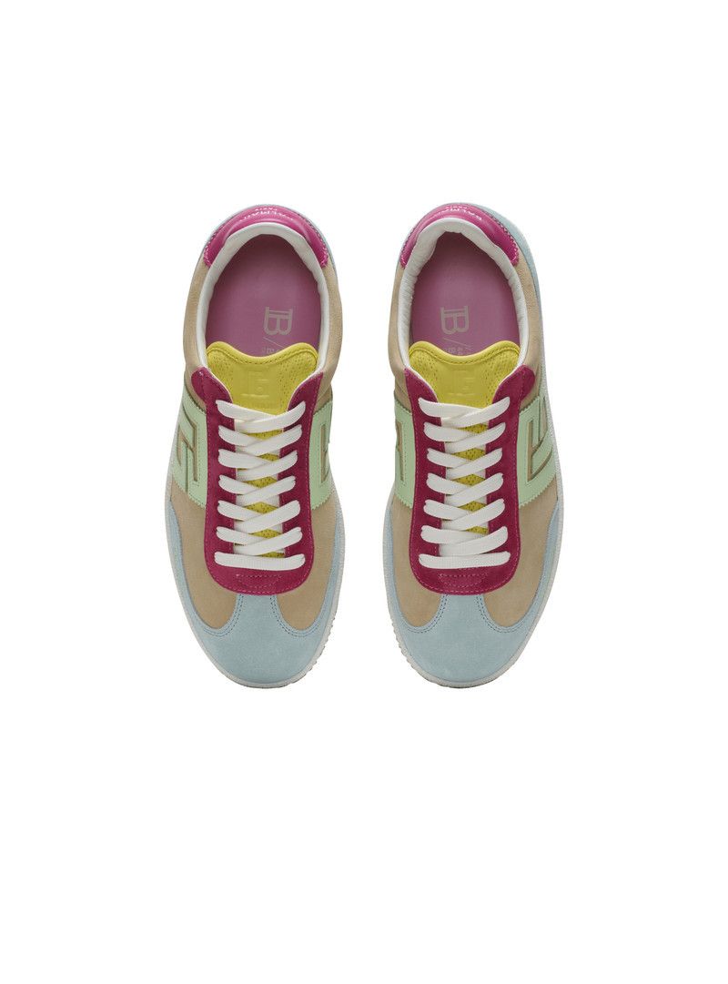 Balmain o1s1wg111225 Leather Swan Sneakers in Multicolor Size US 10 / IT 40 - 3 Thumbnail