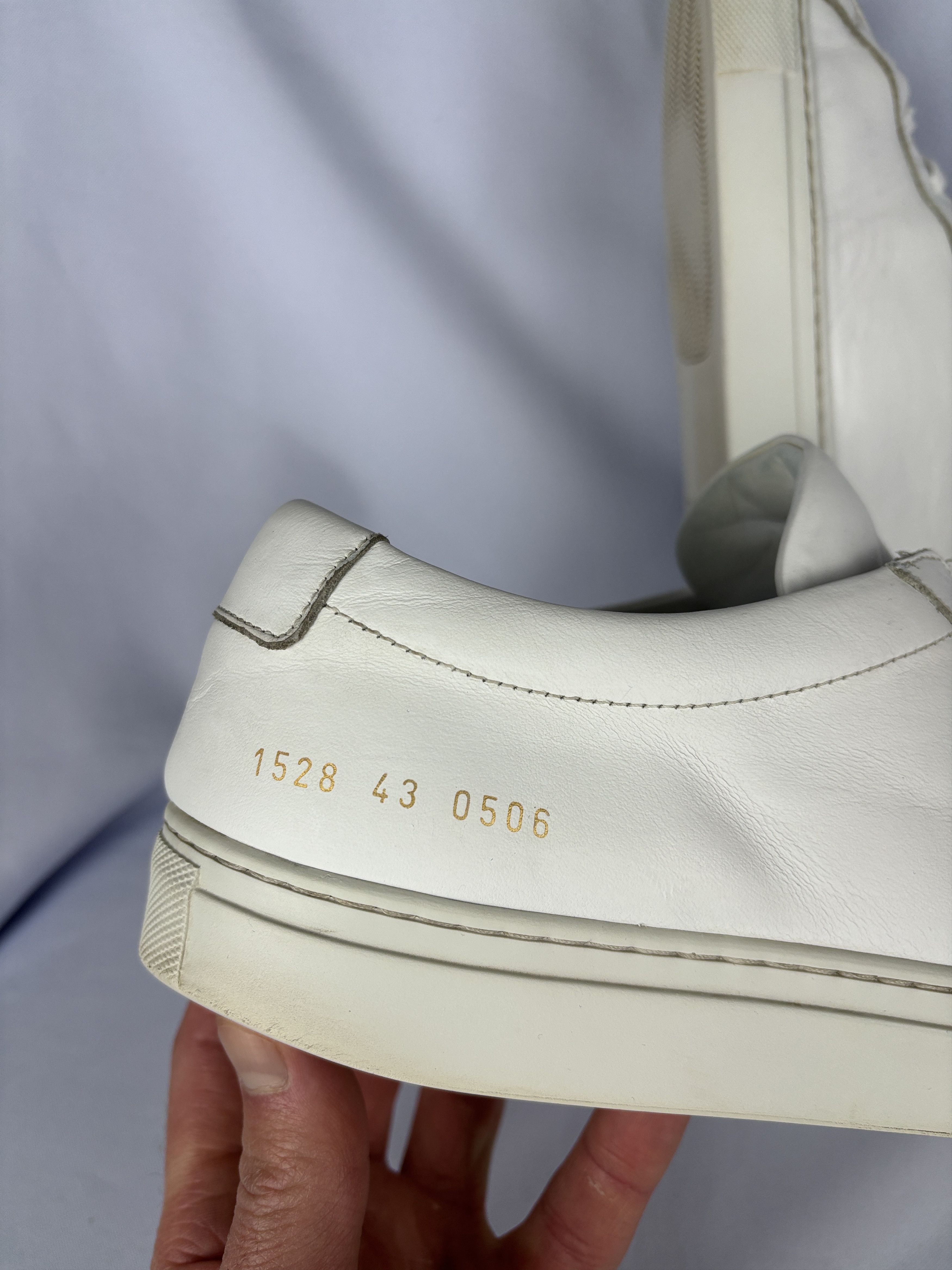 Common Projects Common Projects Achilles Low Leather Sneakers Size US 10 / EU 43 - 14 Thumbnail