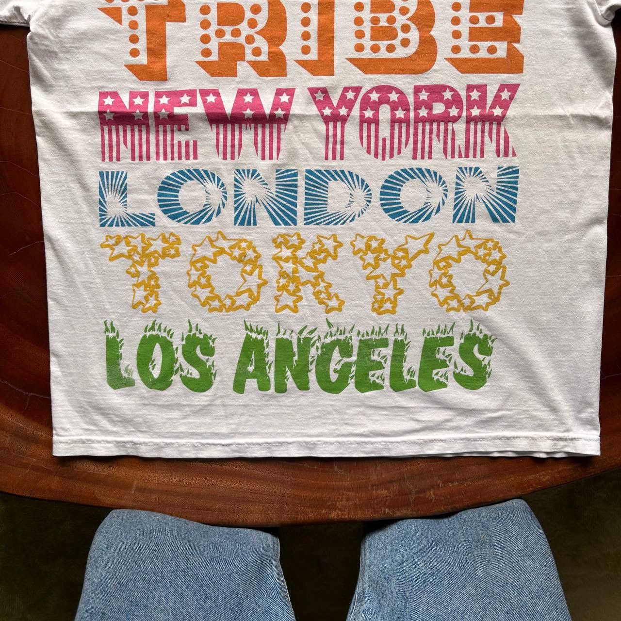 Stussy Y2K 2008 Stussy Tribe International White Tshirt Size US M / EU 48-50 / 2 - 6 Thumbnail