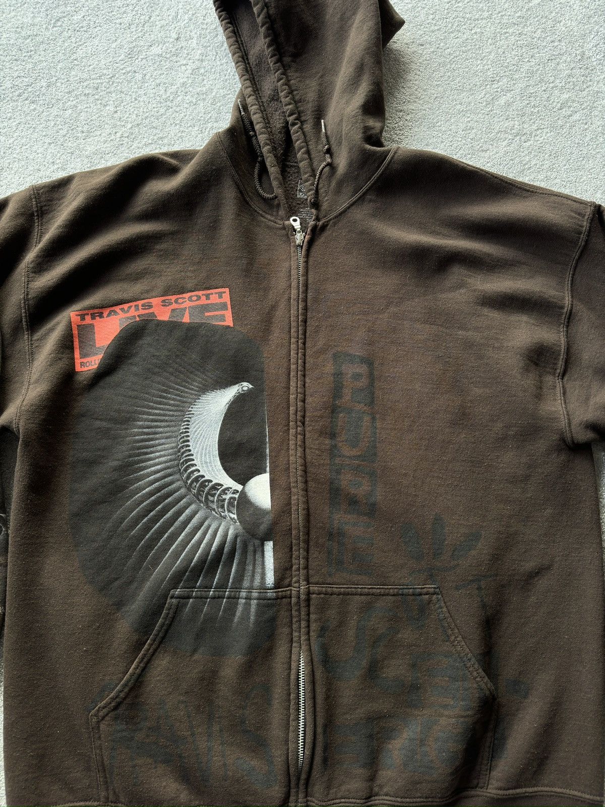 Travis Scott RARE Travis Scott Rolling Loud 2023 Utopia Hoodie Size US XL / EU 56 / 4 - 2 Thumbnail