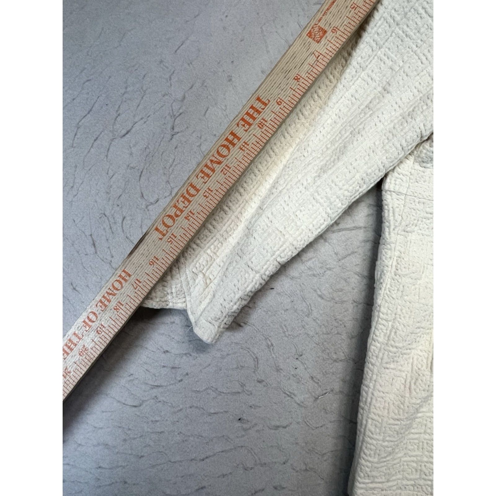 Vintage Nick and Mo Boutique Cotton Womens Beige Coat Lined Size Medium Missing Button Size M / US 6-8 / IT 42-44 - 5 Thumbnail
