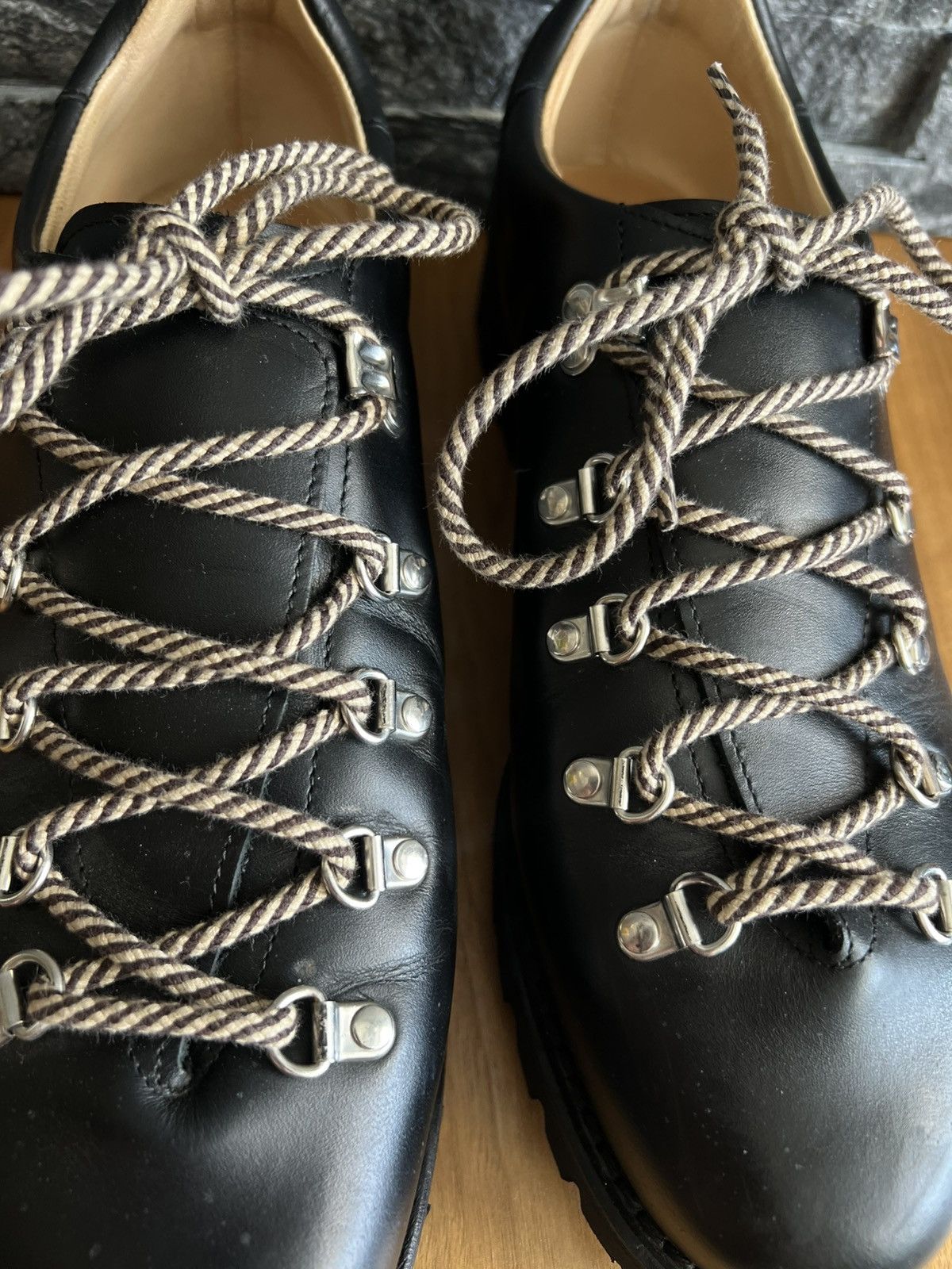 Paraboot Clusaz Noir Size US 12 / EU 45 - 5 Thumbnail