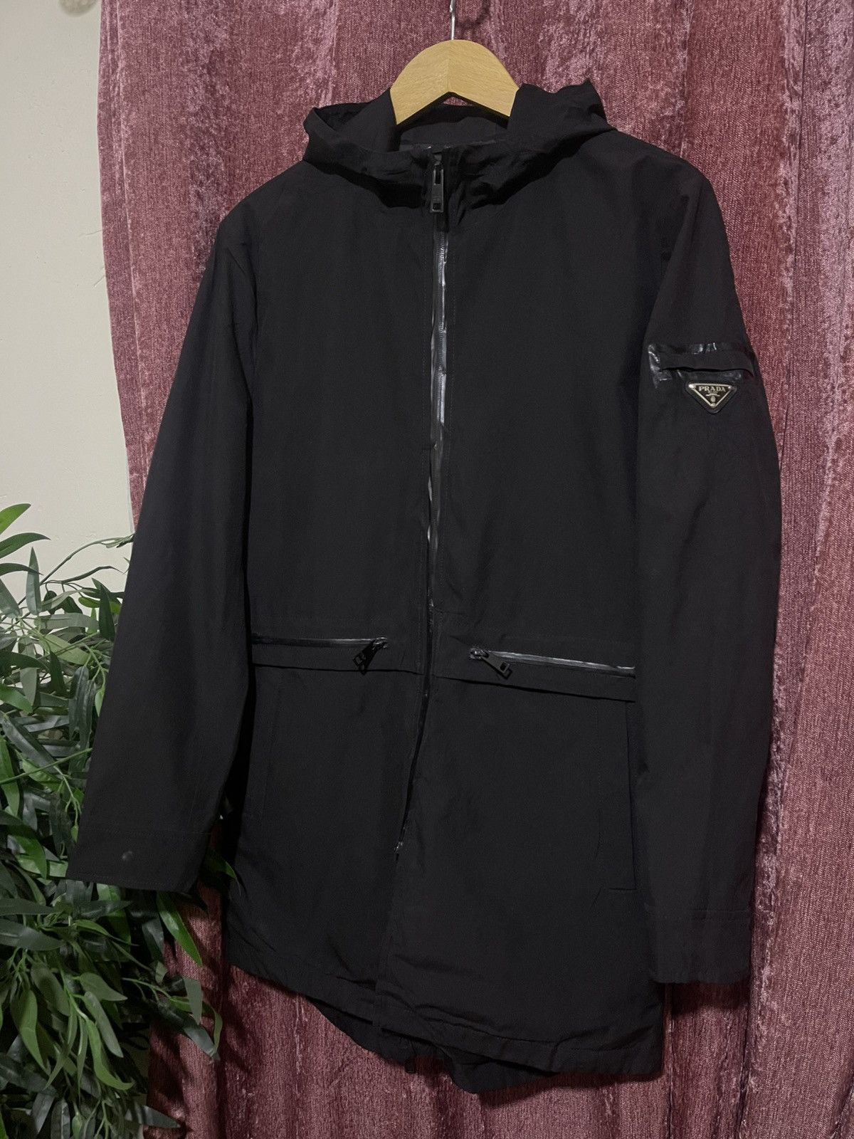 Prada Prada Parka Long Hoodie Jacket Size US L / EU 52-54 / 3 - 1 Thumbnail
