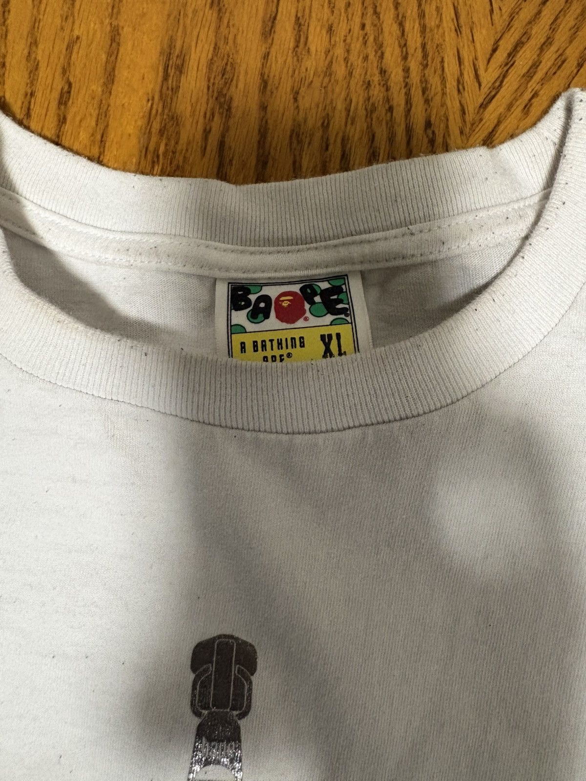 Bape Baby milo shark mouth t-shirt Size US XL / EU 56 / 4 - 3 Thumbnail
