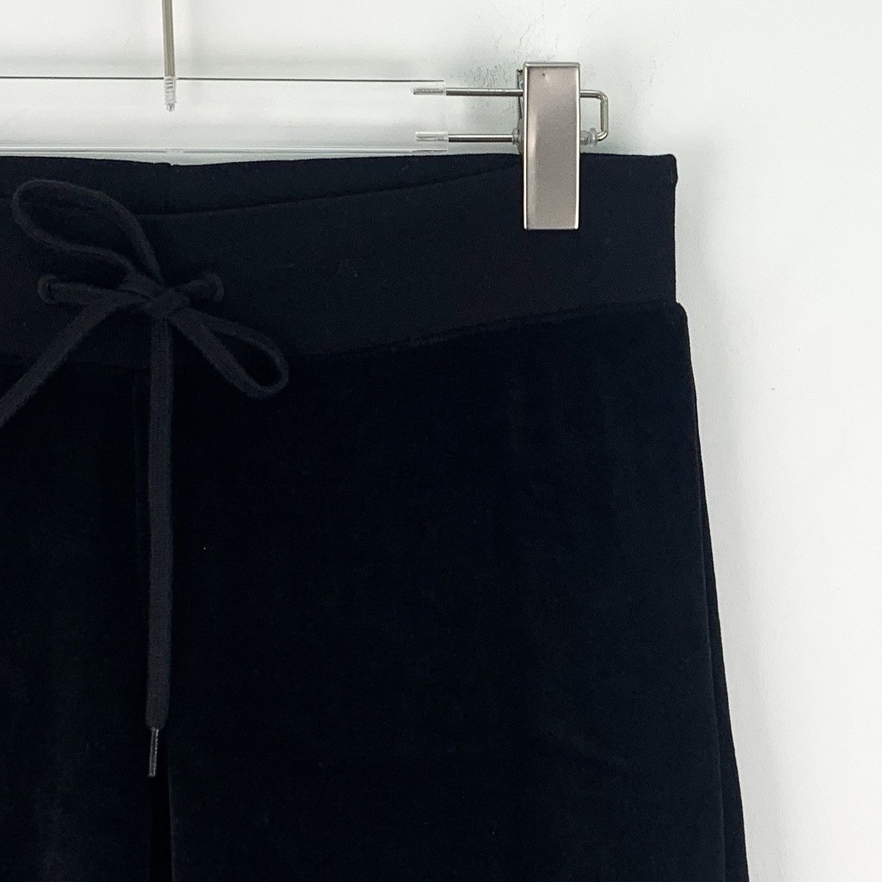 Balenciaga Balenciaga 23FW Black Cotton Drawstring Casual Pants K26WX Size 27" / US 4 / IT 40 - 3 Thumbnail