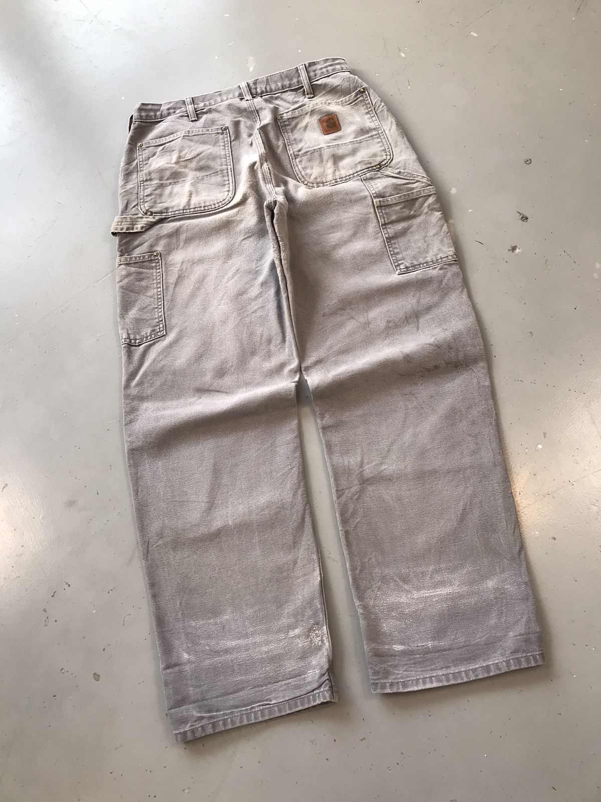 Carhartt × Vintage Vintage Carhartt B136 GYL double knee denim Size US 32 / EU 48 - 7 Thumbnail