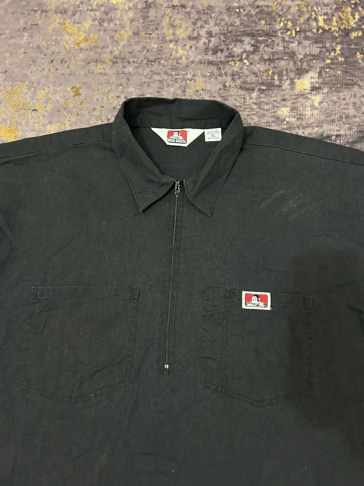 Ben Davis Vintage Ben Davis Half Zipper Shirt Size US XL / EU 56 / 4 - 4 Thumbnail