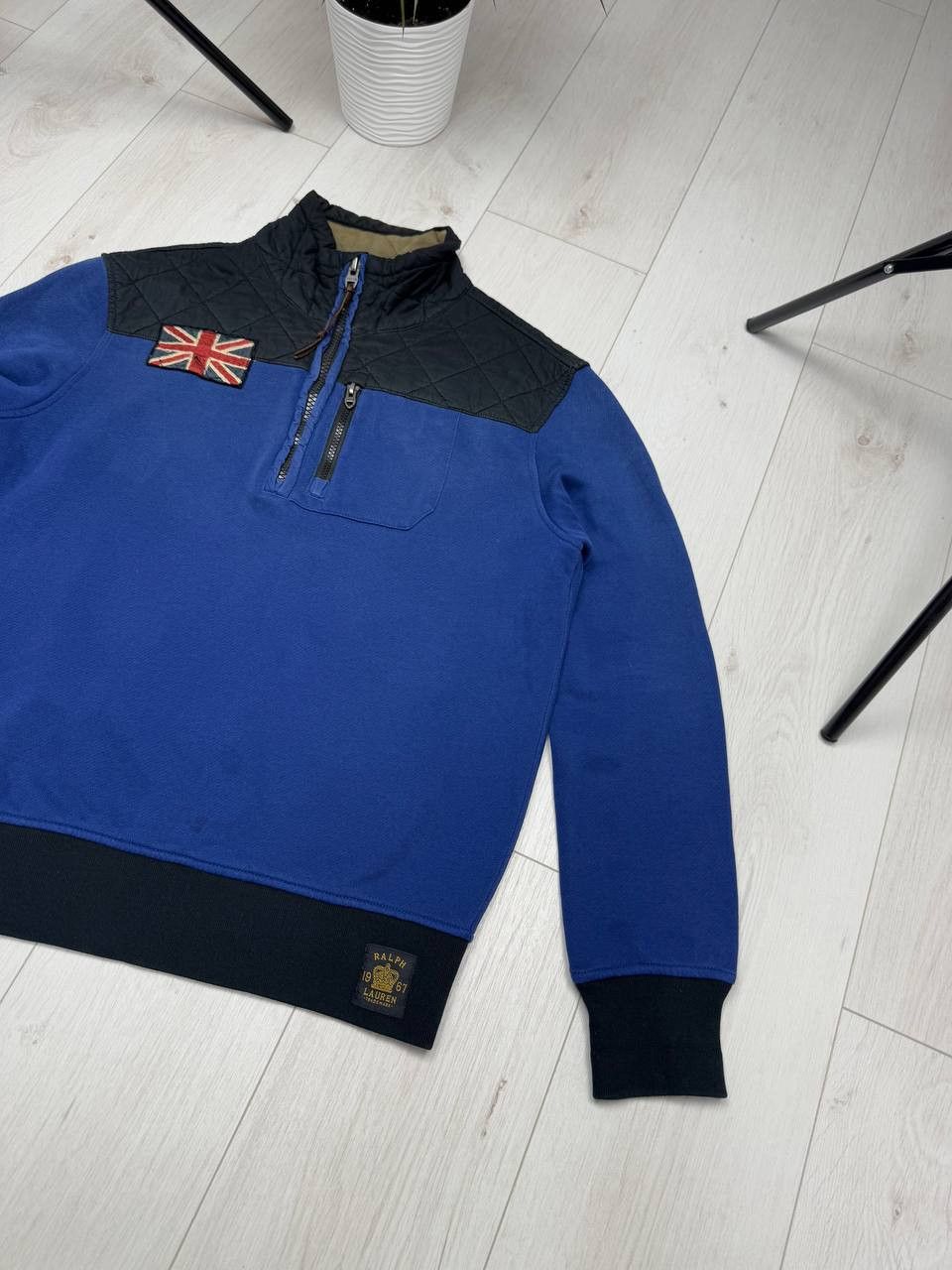Other Vintage Ralph Lauren United Kingdom Flag Pullover Zip Size US L / EU 52-54 / 3 - 3 Thumbnail