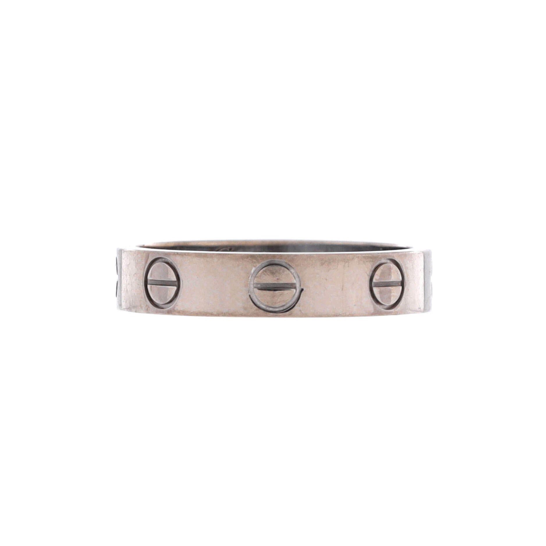 Cartier Love Wedding Band Ring Size ONE SIZE - 1 Thumbnail