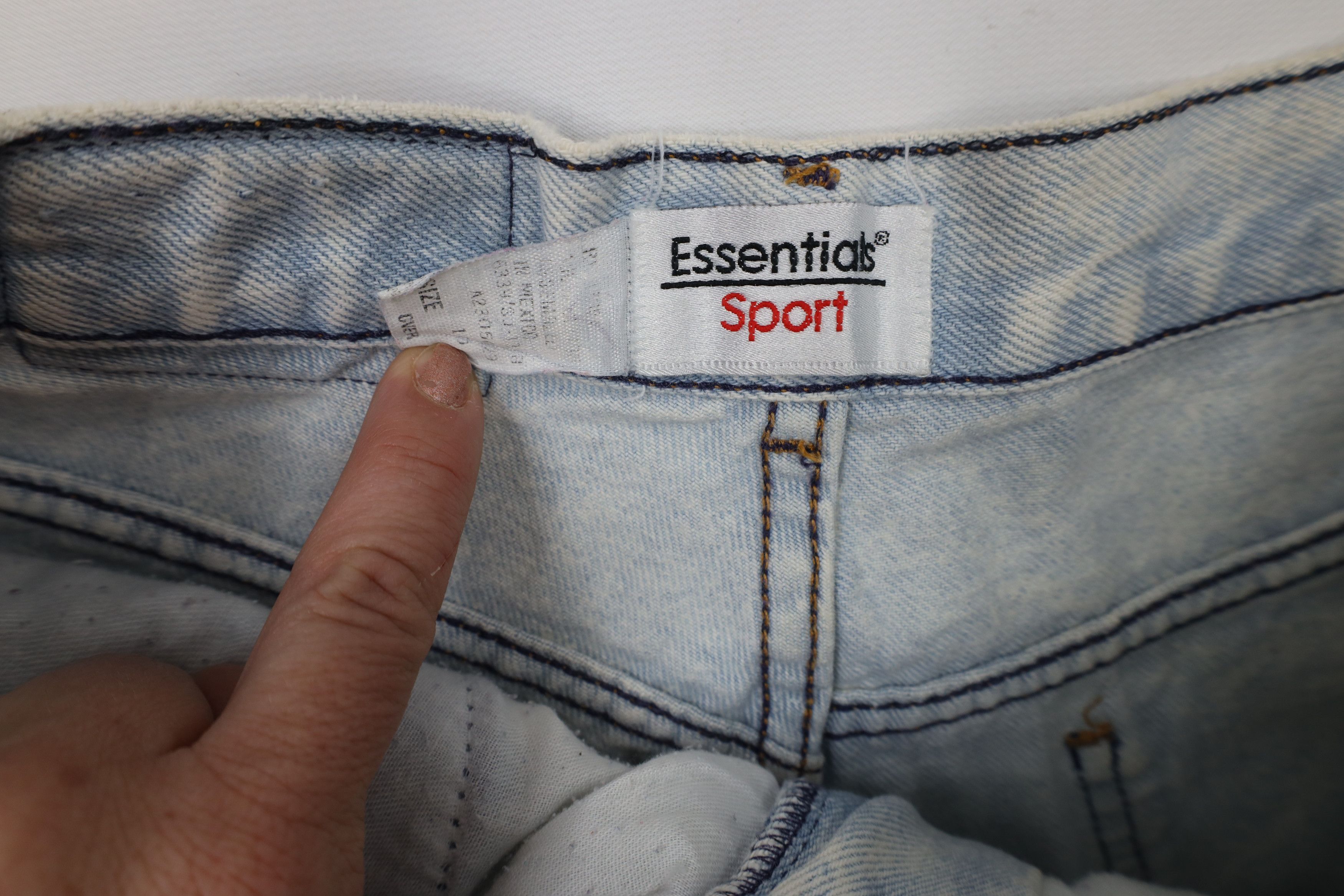 Vintage Vintage 90s Streetwear Acid Wash Tapered Leg Jeans Blue Size 32" / US 10 / IT 46 - 9 Thumbnail