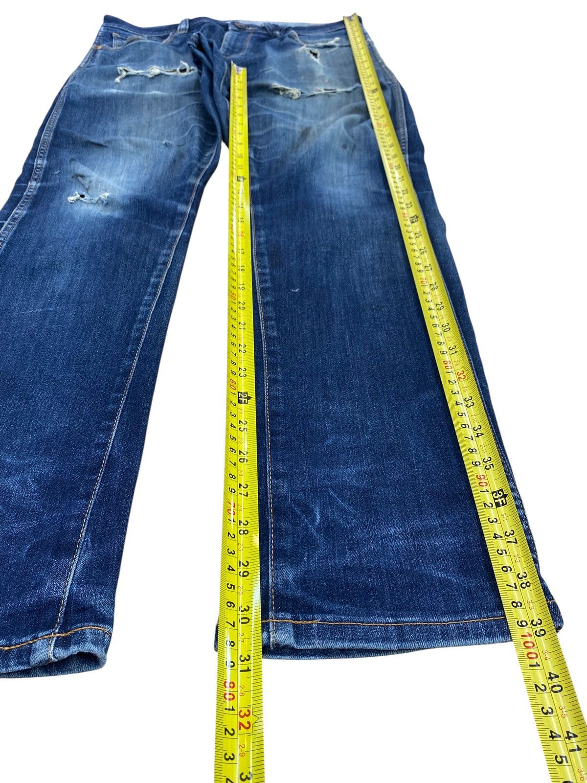 Volcom Volcom Brand Distressed Faded Wash Style Size US 33 - 12 Thumbnail