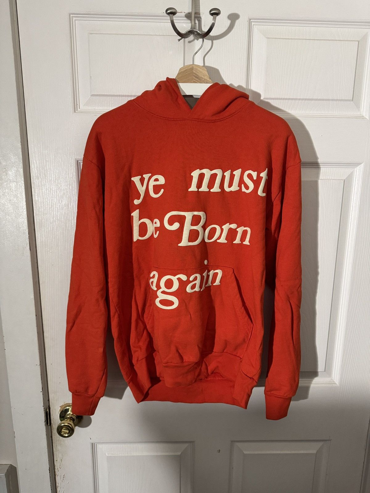 Hotsell CPFM Ye Must Be Born Again Hoodie Orange M