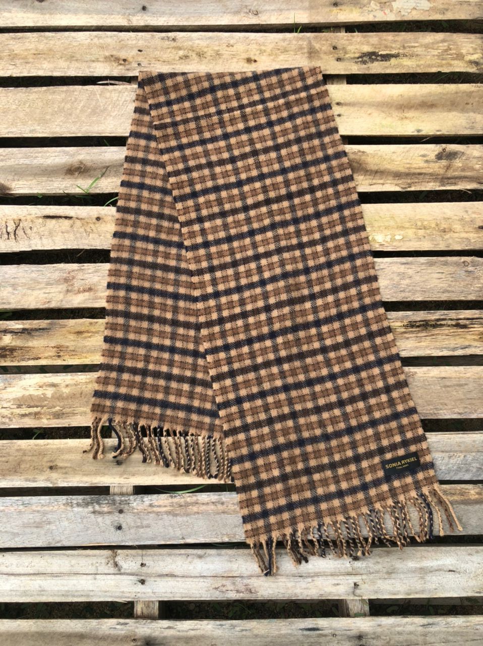 Designer × Vintage Vintage Sonia Rykiel Scarf Made In Scotland Size ONE SIZE - 1 Thumbnail