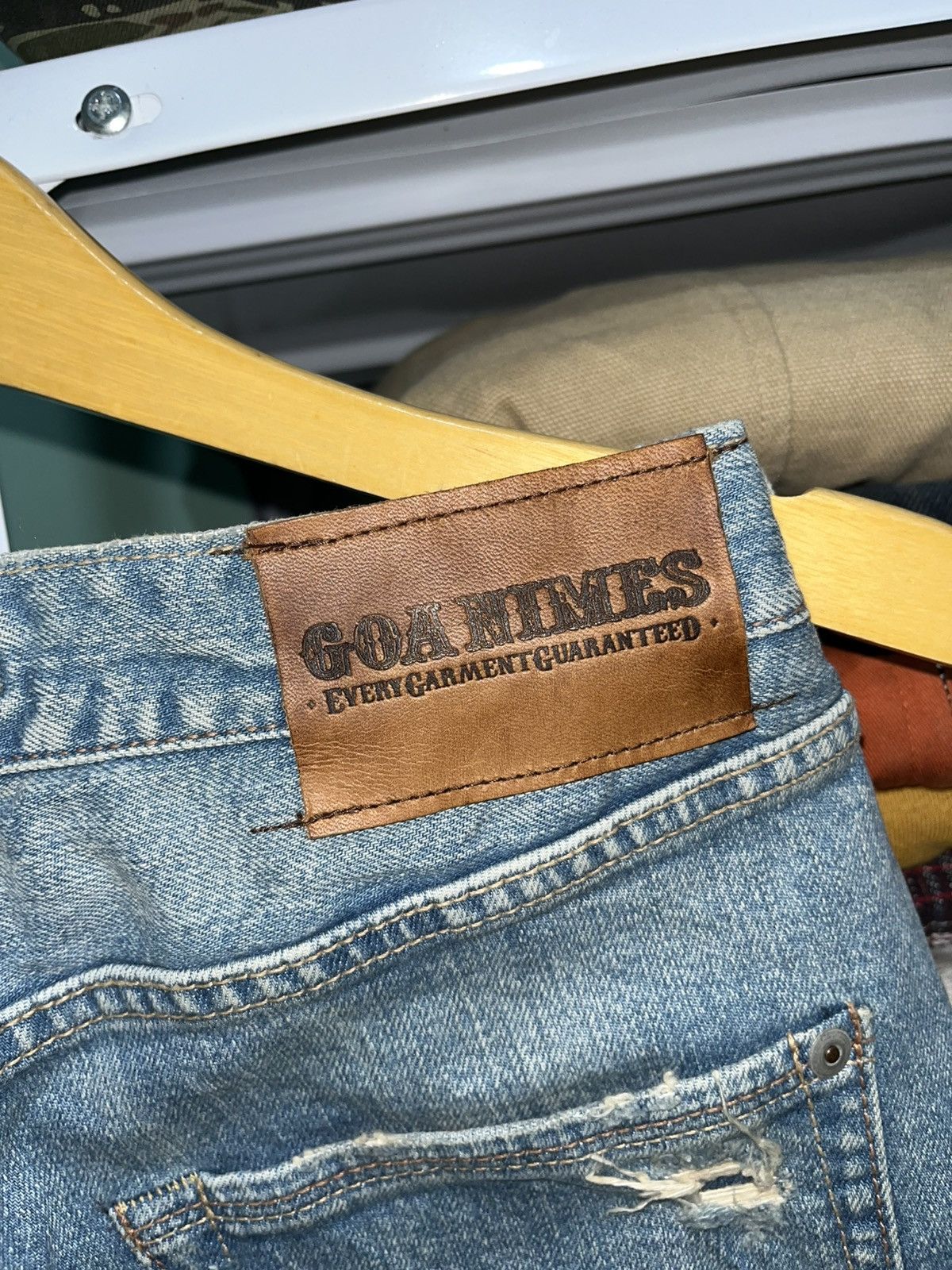 GOA GOA Nimes Distreseed Denim Selvedge Japanese Brand Size 27" / US 4 / IT 40 - 11 Thumbnail