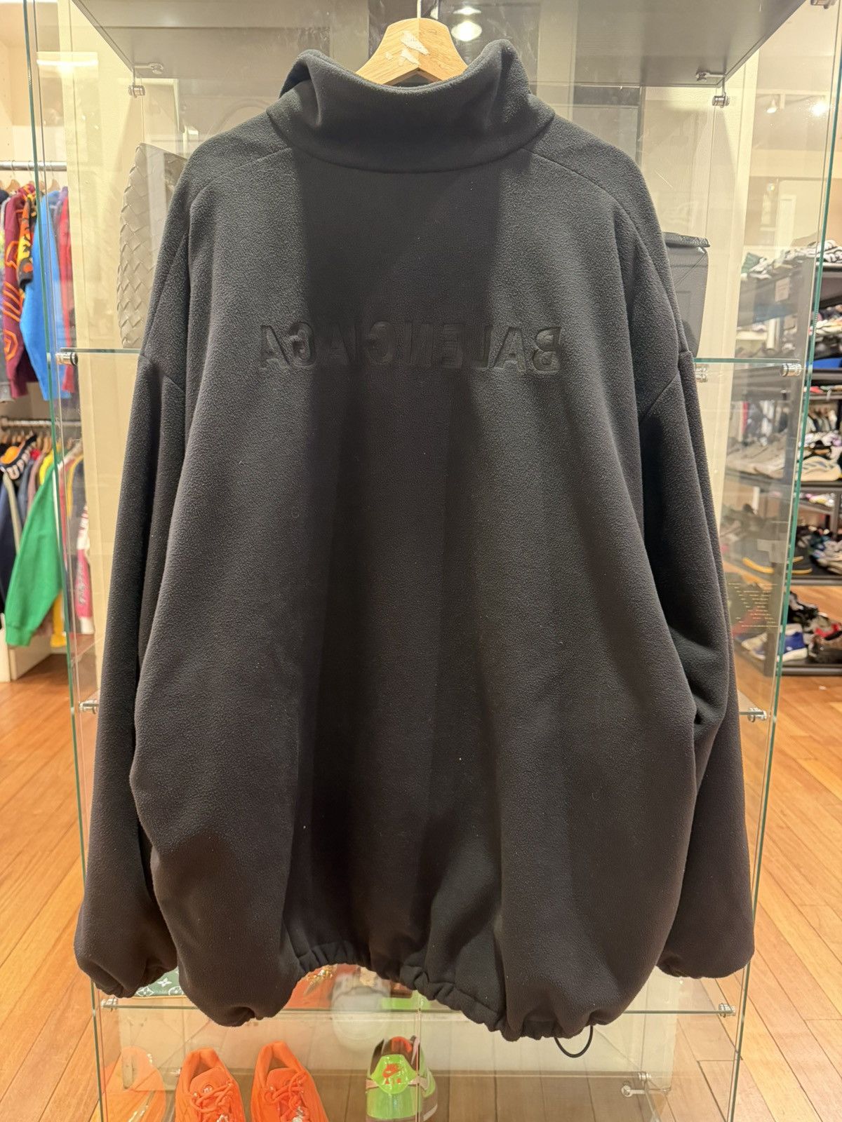 Balenciaga Balenciaga Quilt Lined Fleece Jacket Size US L / EU 52-54 / 3 - 2 Thumbnail