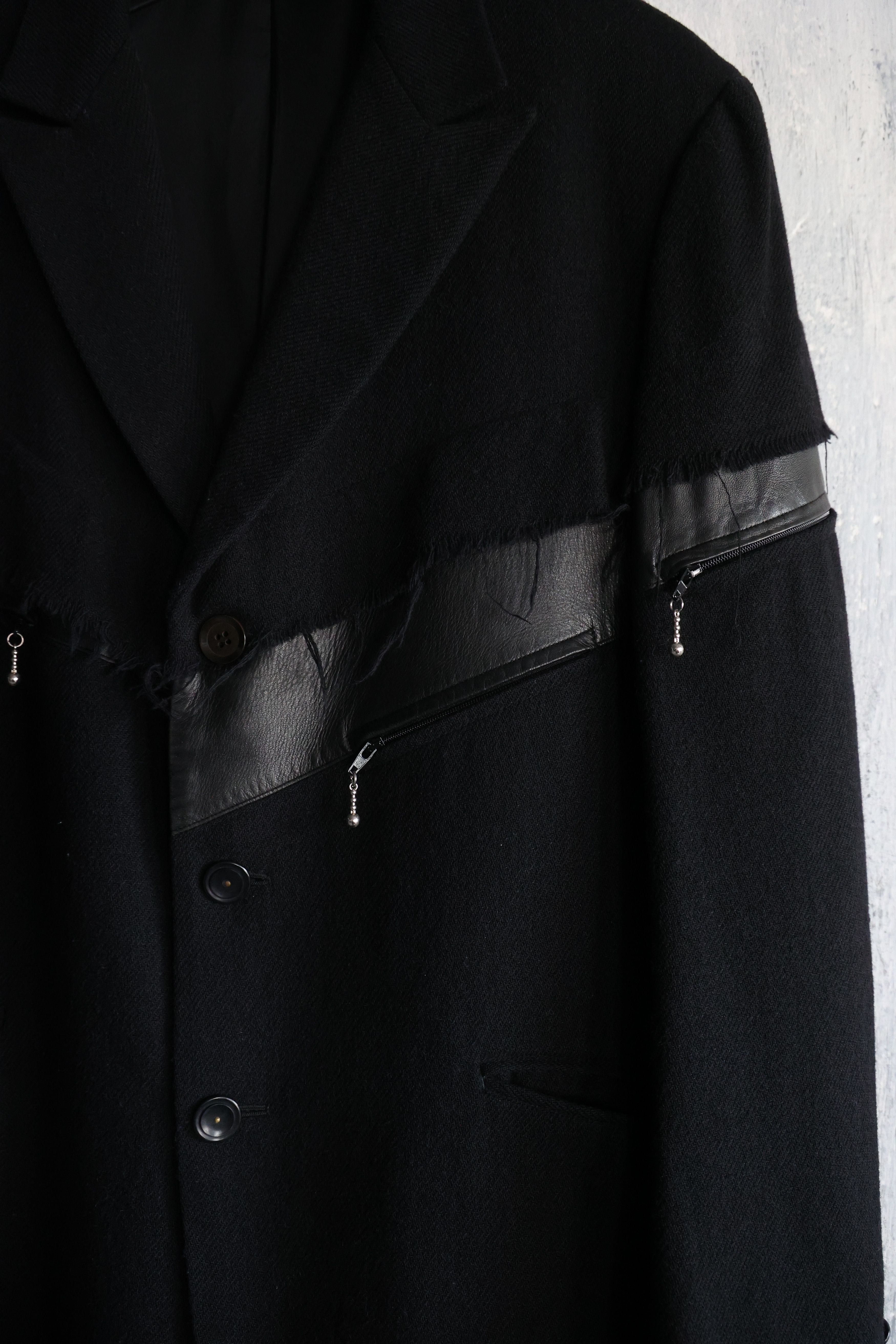 Yohji Yamamoto VERY RARE yohji yamamoto pour homme blazer 05aw Size US M / EU 48-50 / 2 - 6 Thumbnail